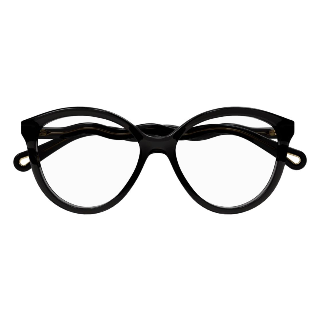 Chloé Ch0089o001 Grey Grey Transparent In Black