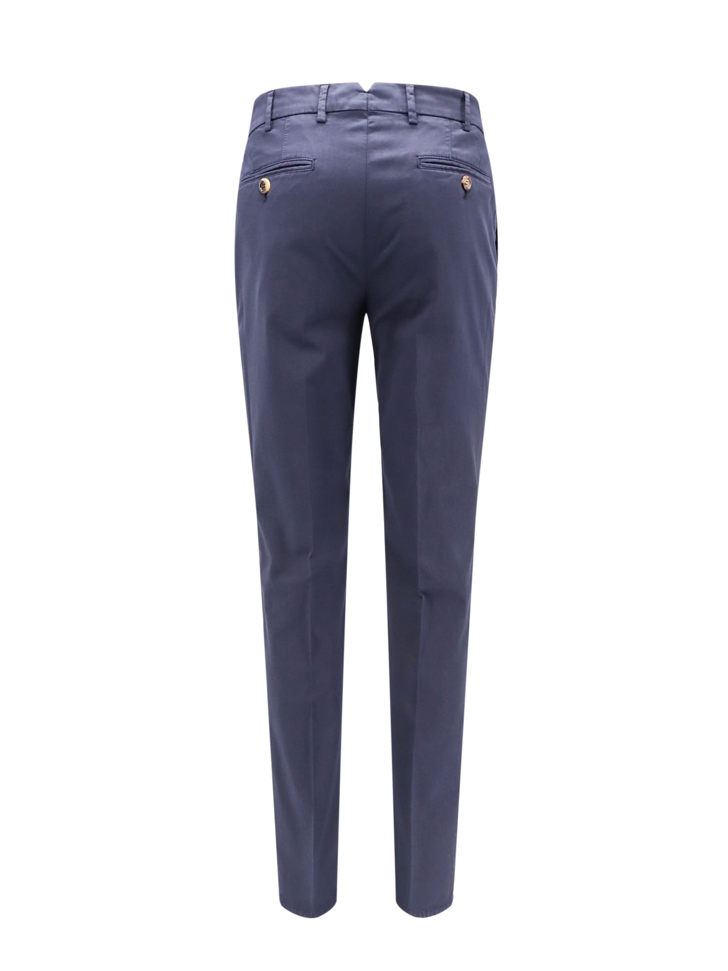 Shop Brunello Cucinelli Trouser In Blue