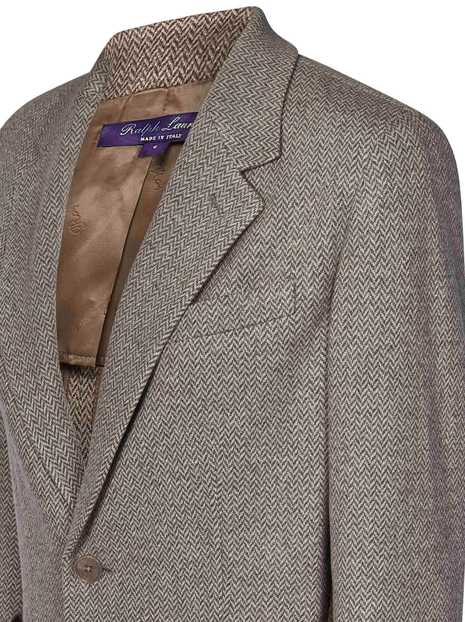 Shop Ralph Lauren Blazer In Beige