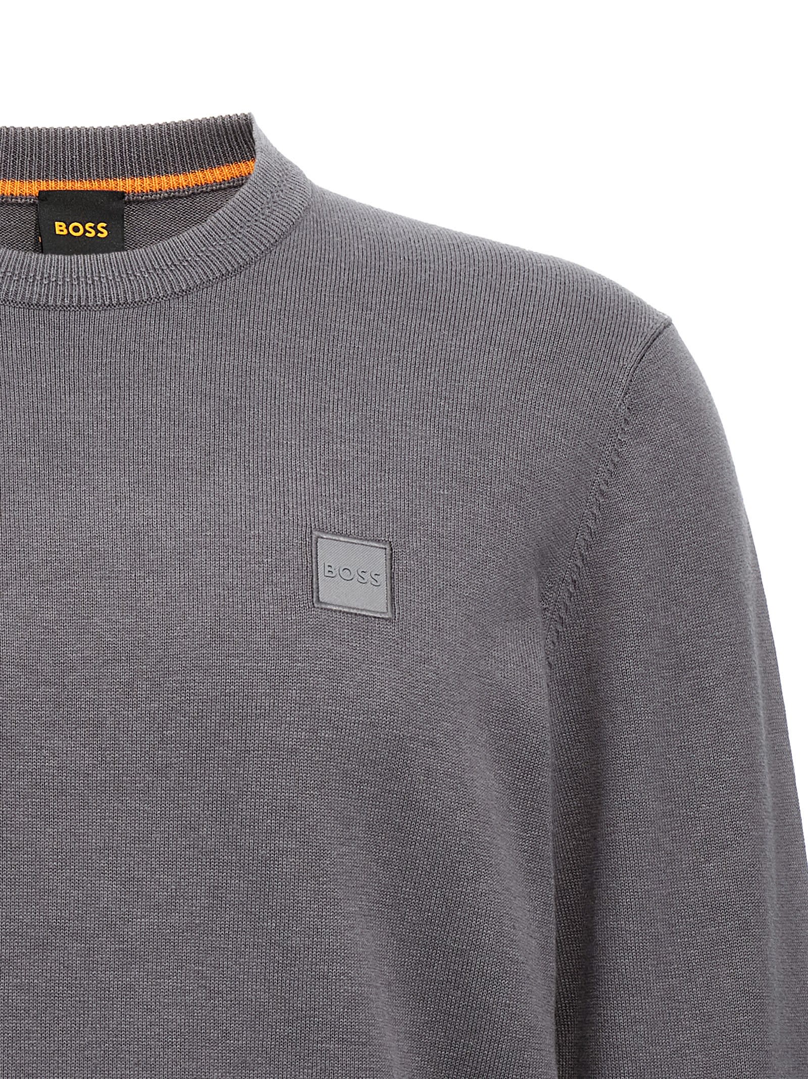 Shop Hugo Boss Kanovano Sweater In Gray