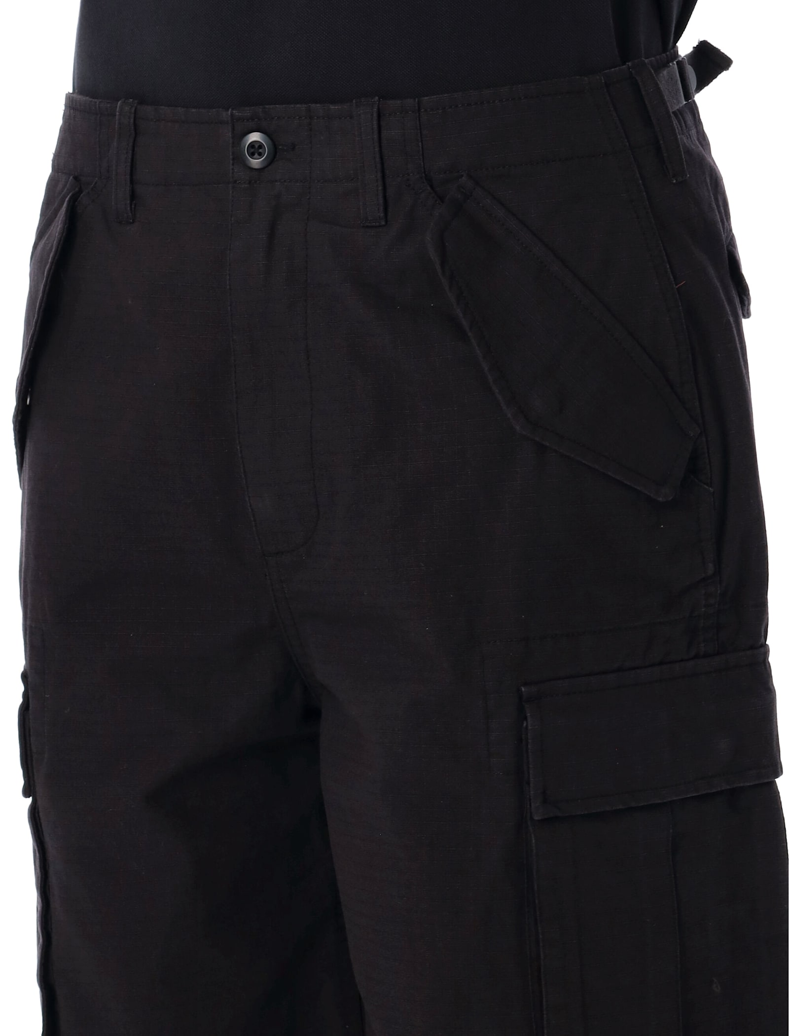 Stussy Cargo Shorts Ripstop In Black
