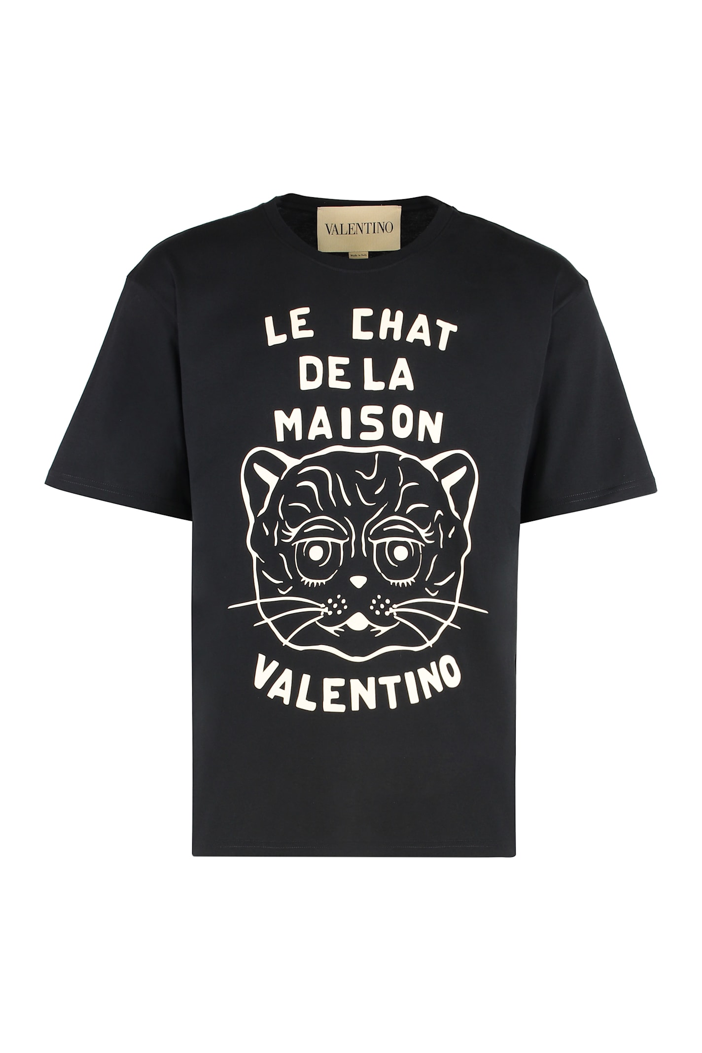 Cotton Crew-neck T-shirt