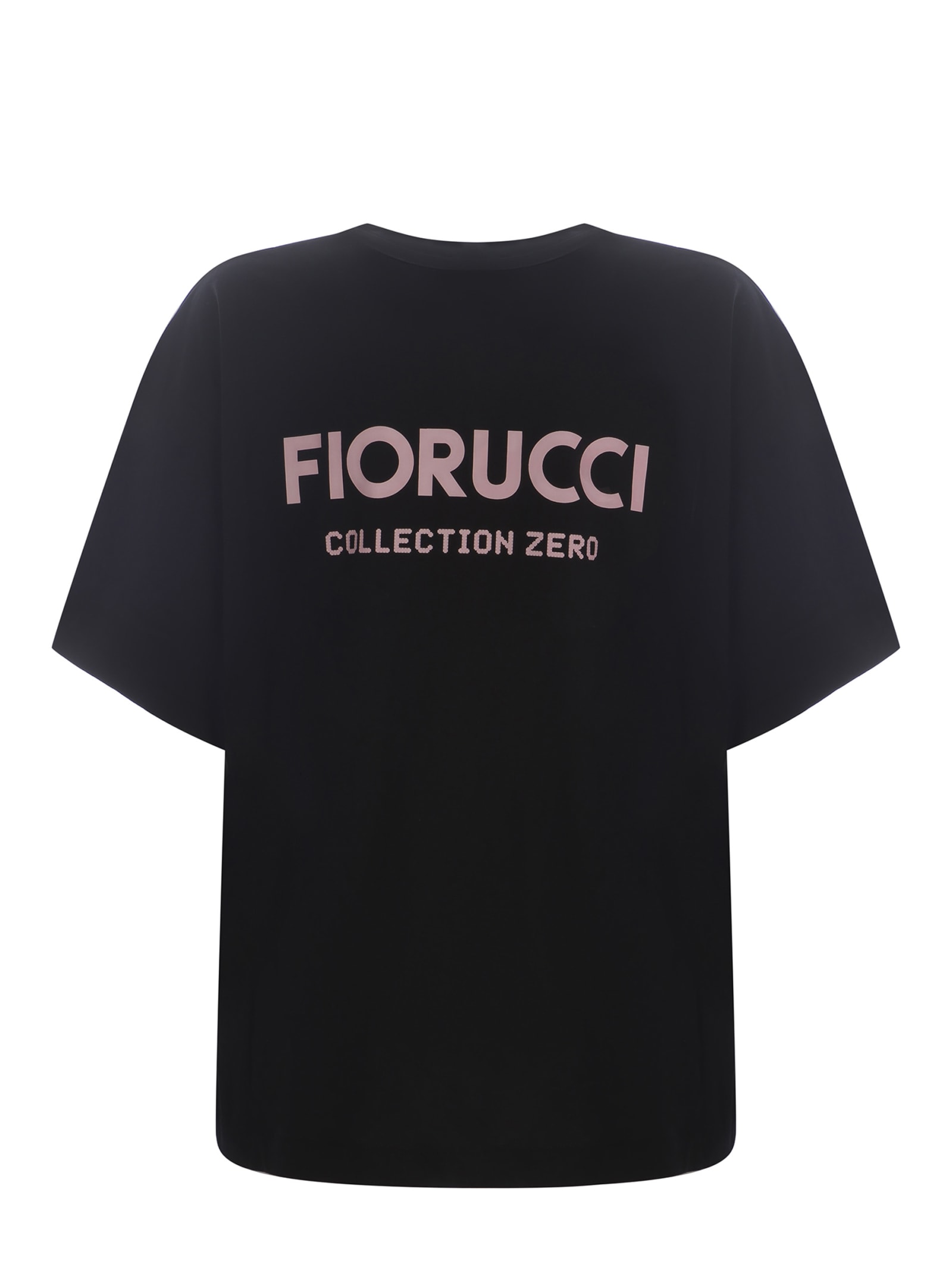 Shop Fiorucci T-shirt  Made Of Cotton In Nero