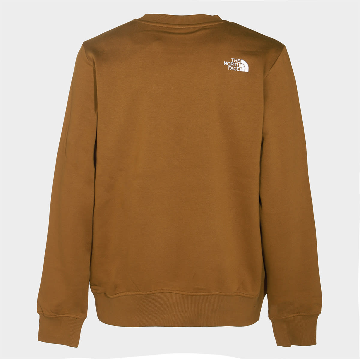 THE NORTH FACE BROWN COTTON SWEATSHIRT 