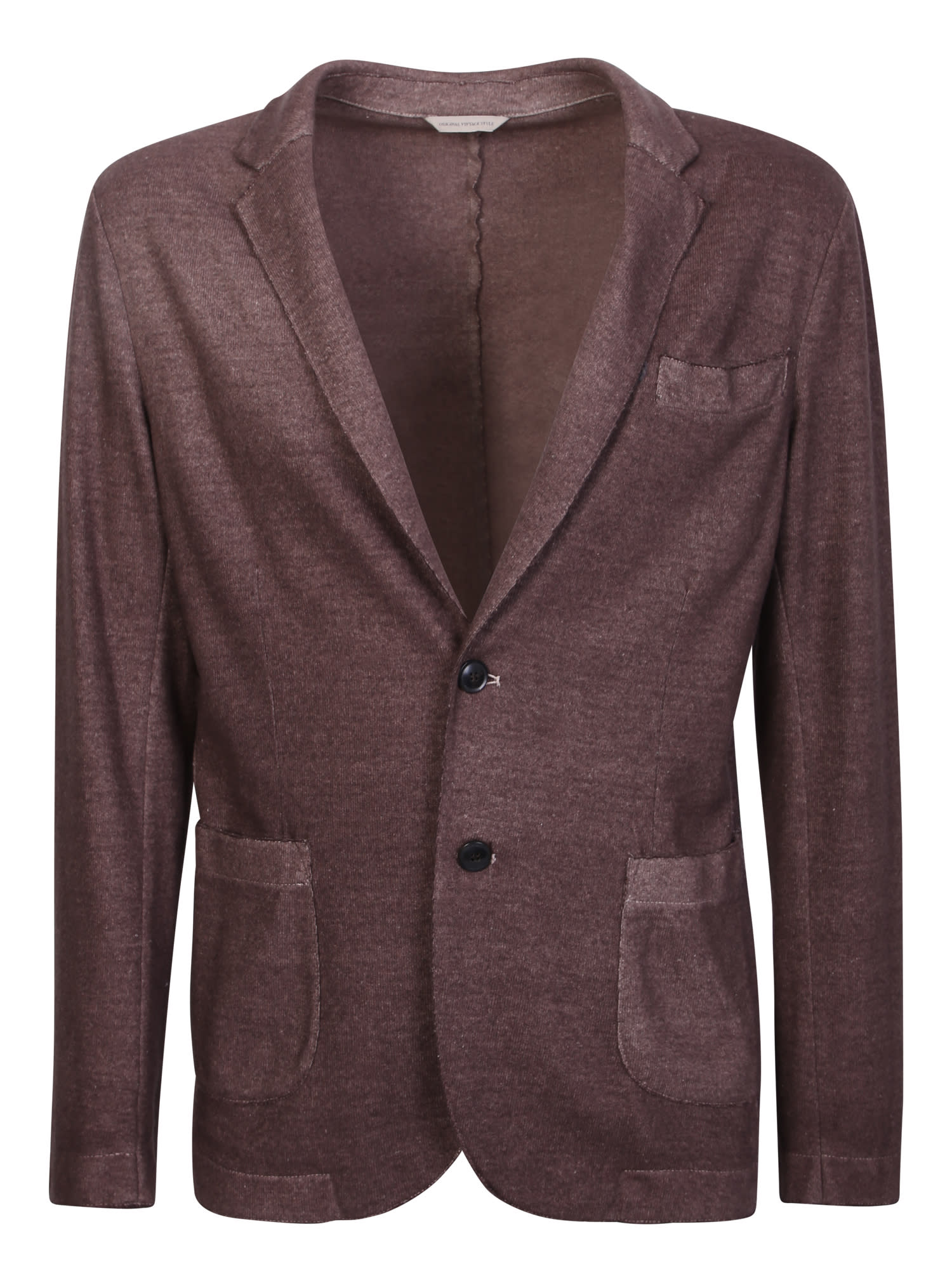 Jersey Jacket In Brown