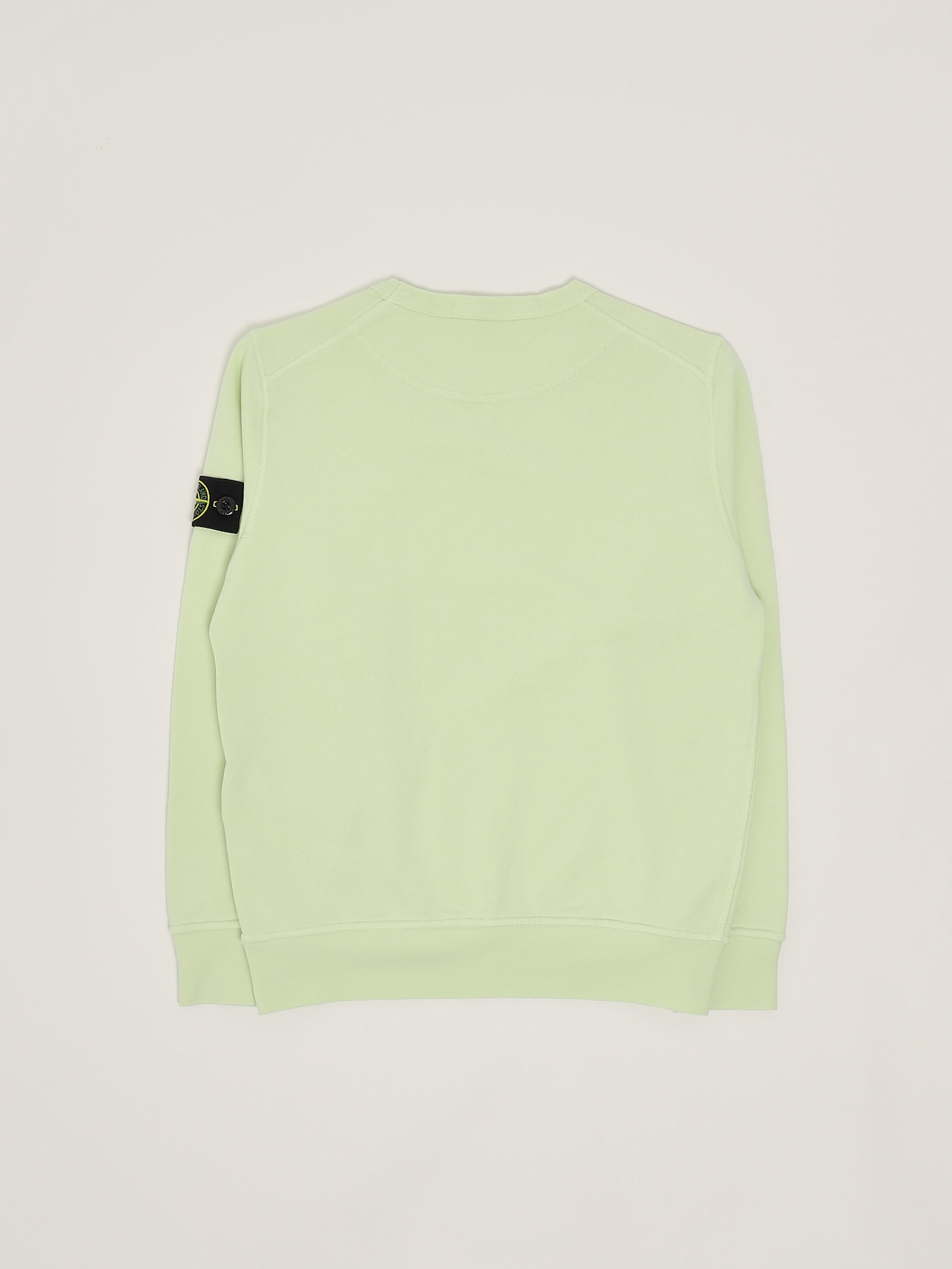 Stone Island Crewneck Sweatshirt In Clorofilla