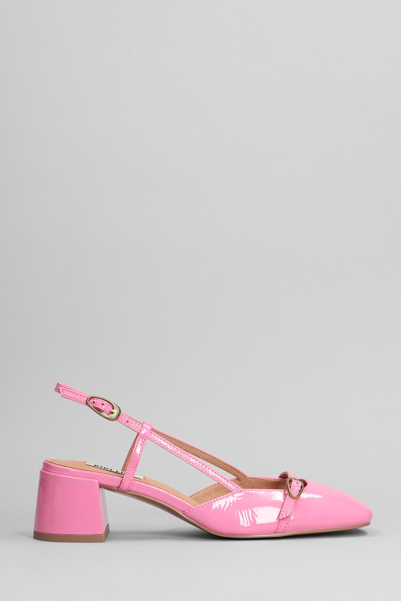 Patty Pumps In Rose-pink Patent Leather