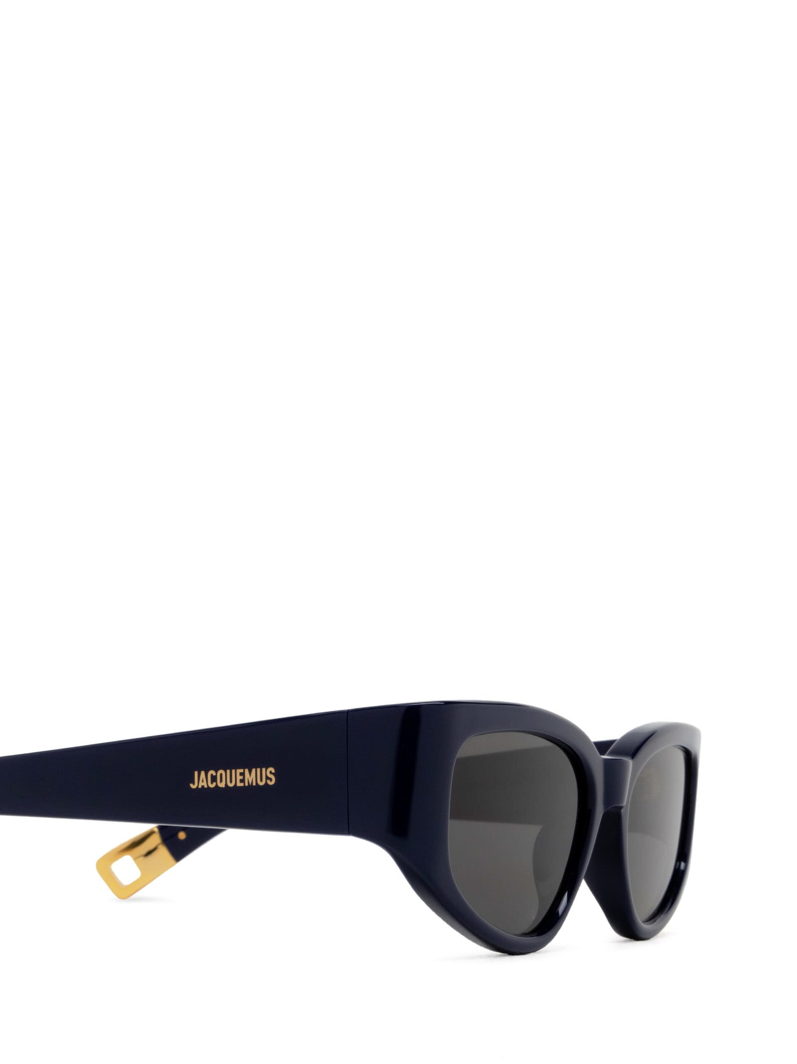 Shop Jacquemus Jac5 Navy Sunglasses