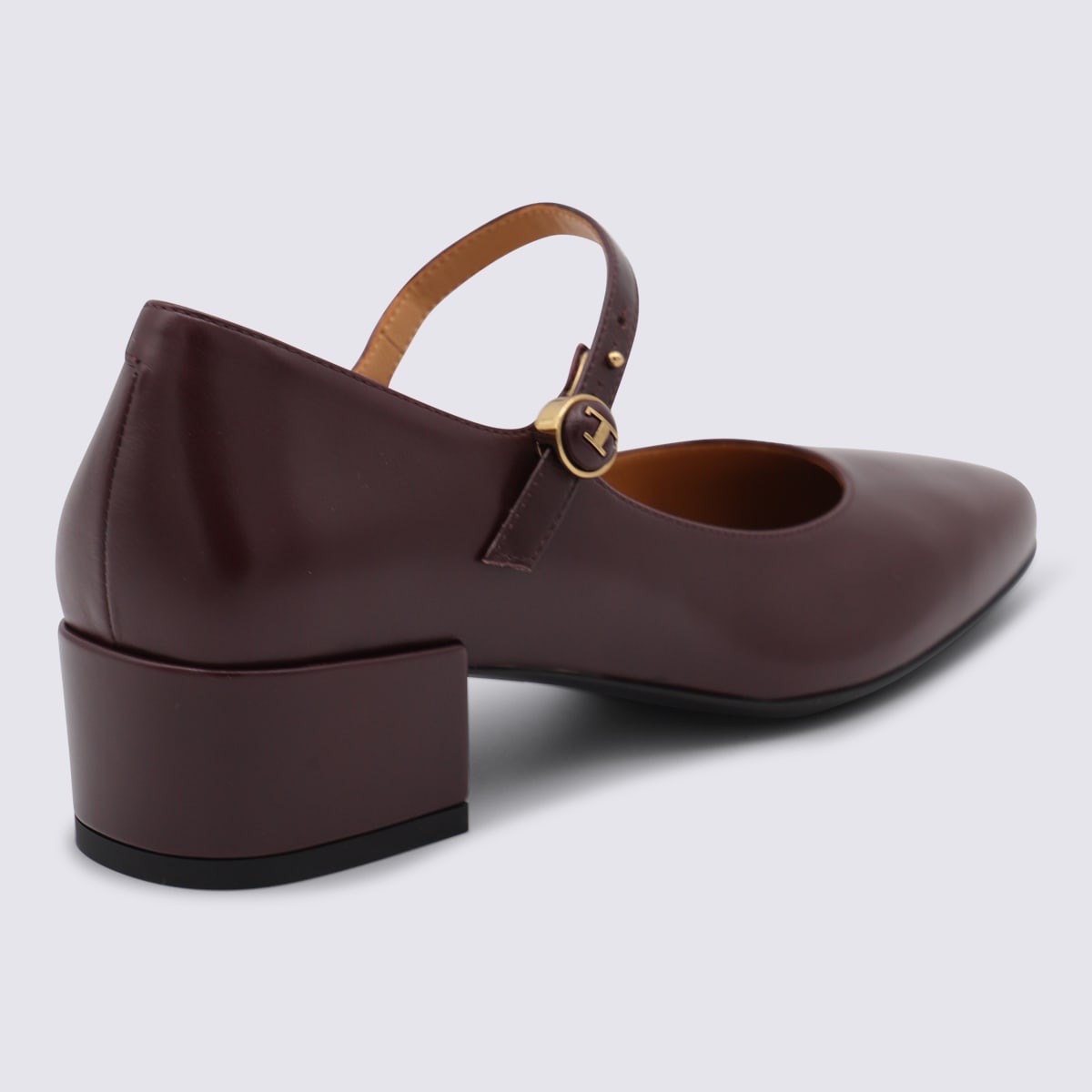 Tod's Scarpe Con Tacco Kraft Chiaro In Brown