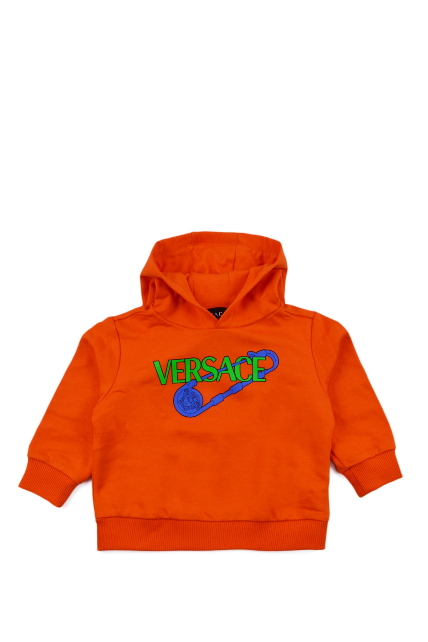 Versace Cotton Sweatshirt With Hood