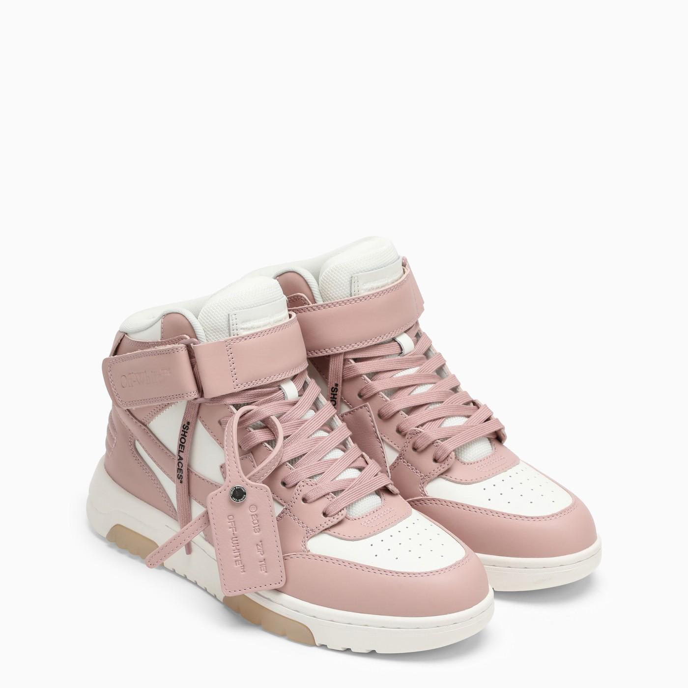 OFF-WHITE OUT OF OFFICE WHITE\/PINK HIGH TRAINER 