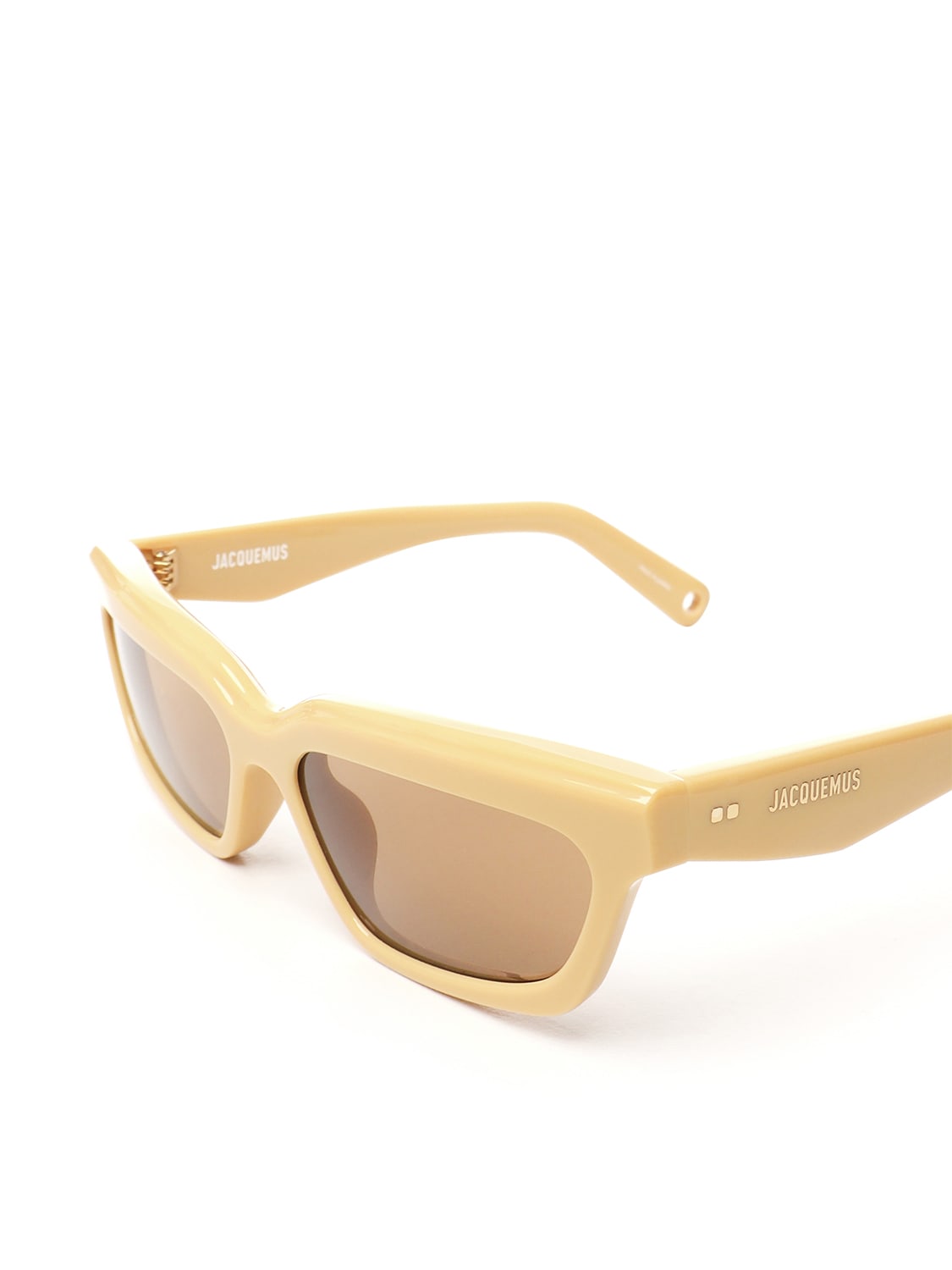 Jacquemus Salon Sunglasses In Yellow