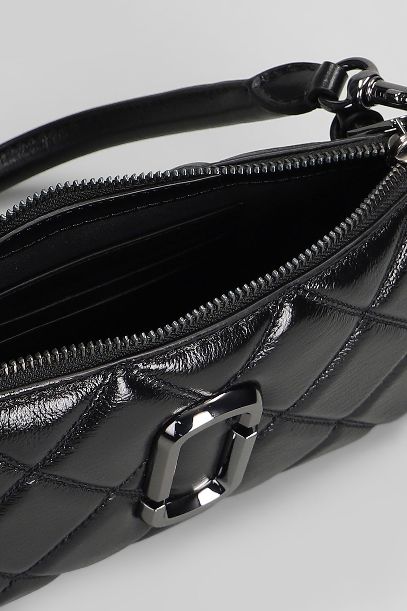 Marc Jacobs The Quilted Snapshot Convertible Shoulder Bag In Black