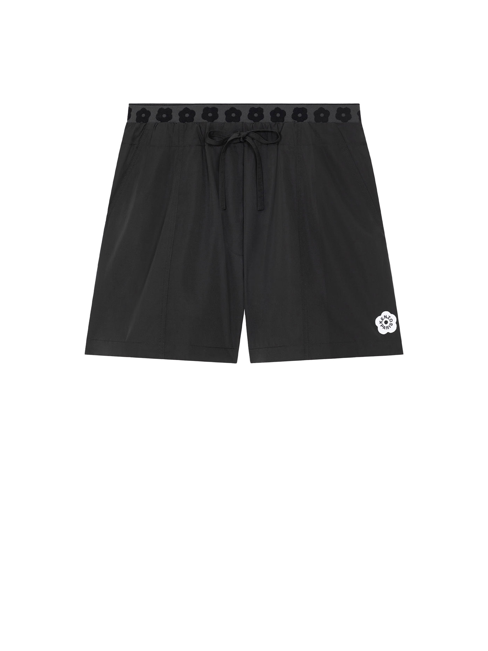 Shop Kenzo Shorts Boke 2.0 Black