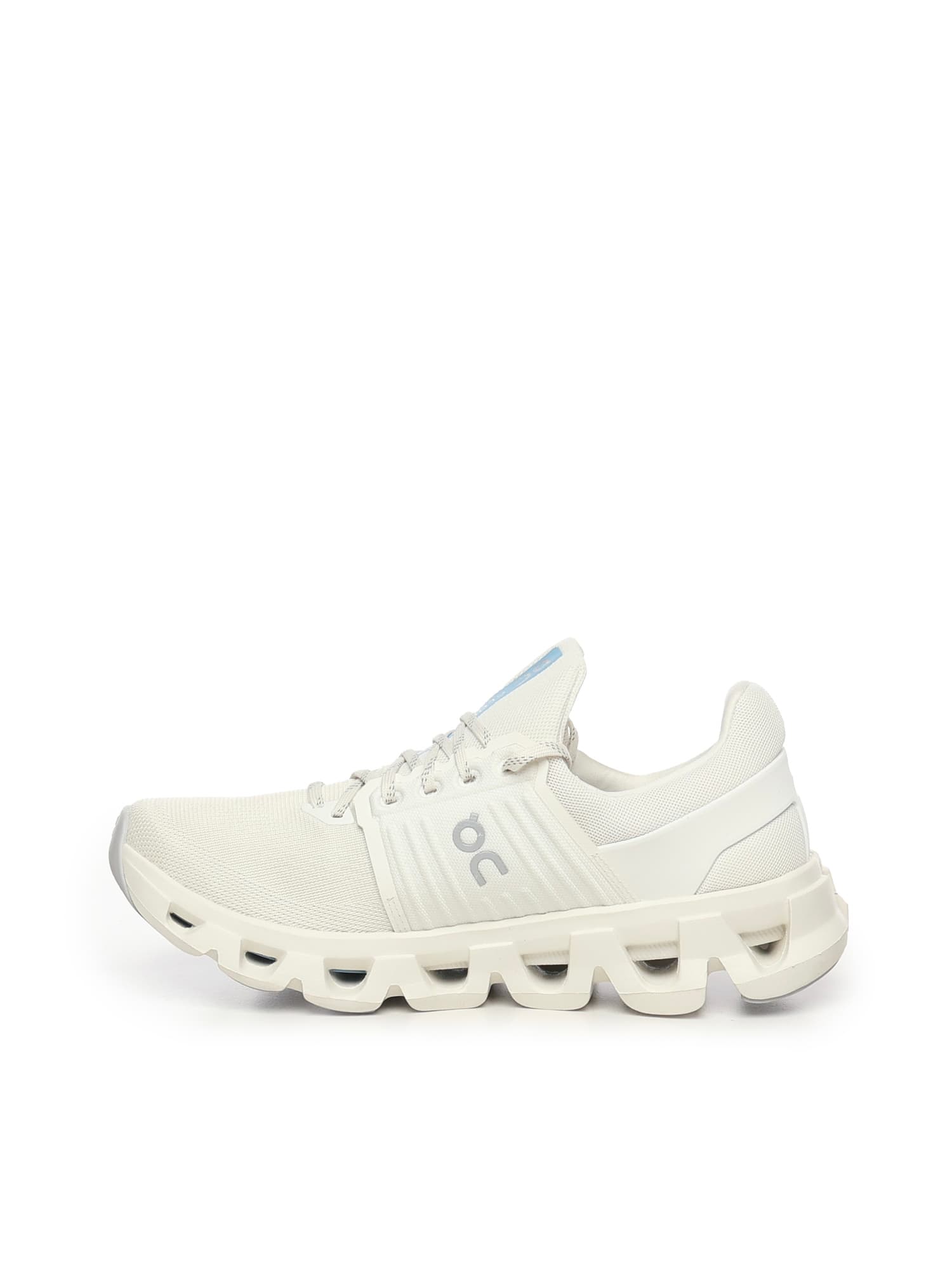 On Cloudswift 4 Ad Panelled Mesh-knit Sneakers In White