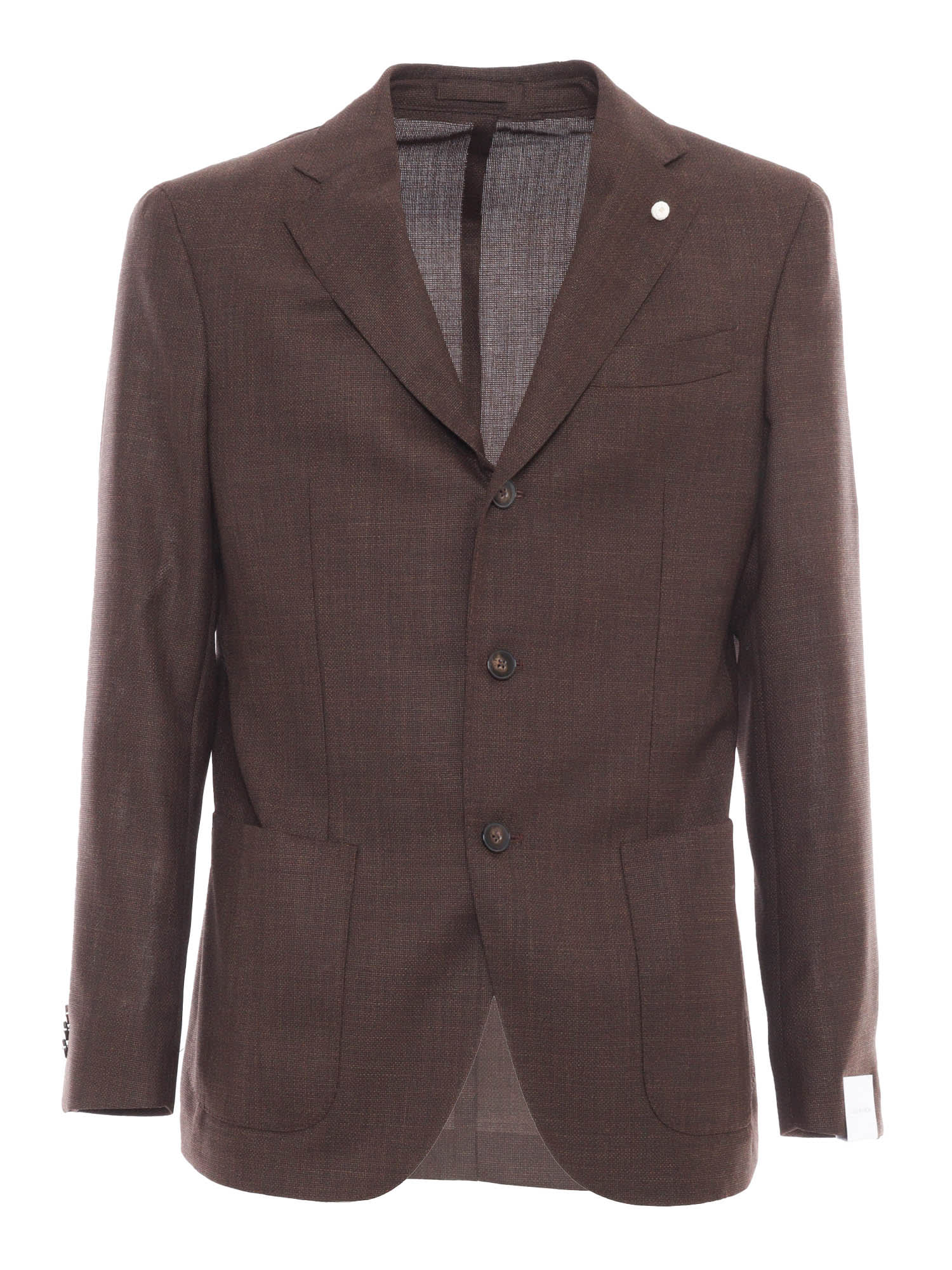 Single-breasted Brown Blazer