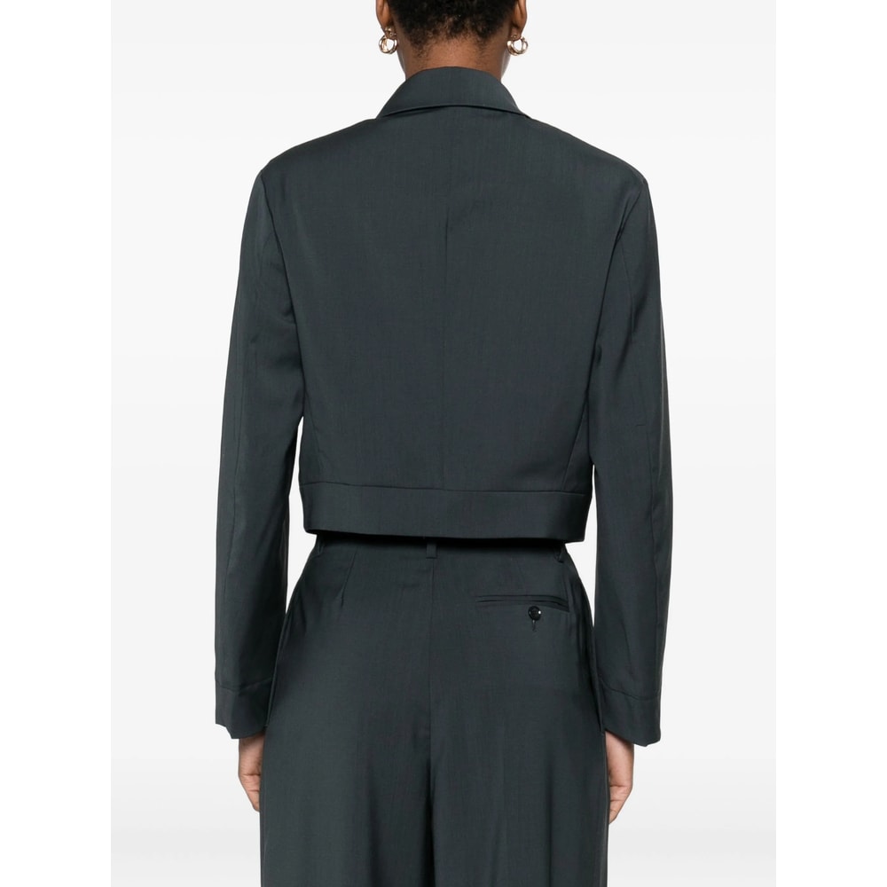 Barena Venezia Button-fastening Flap-pocket Jacket In Black