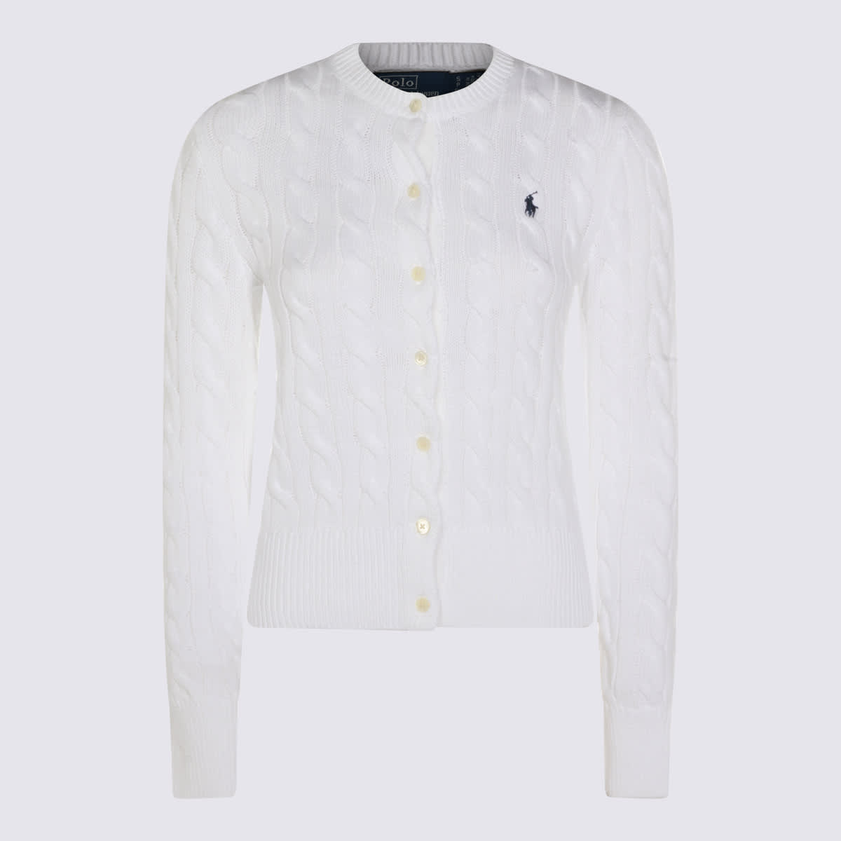 Polo Ralph Lauren White Cotton Knitwear