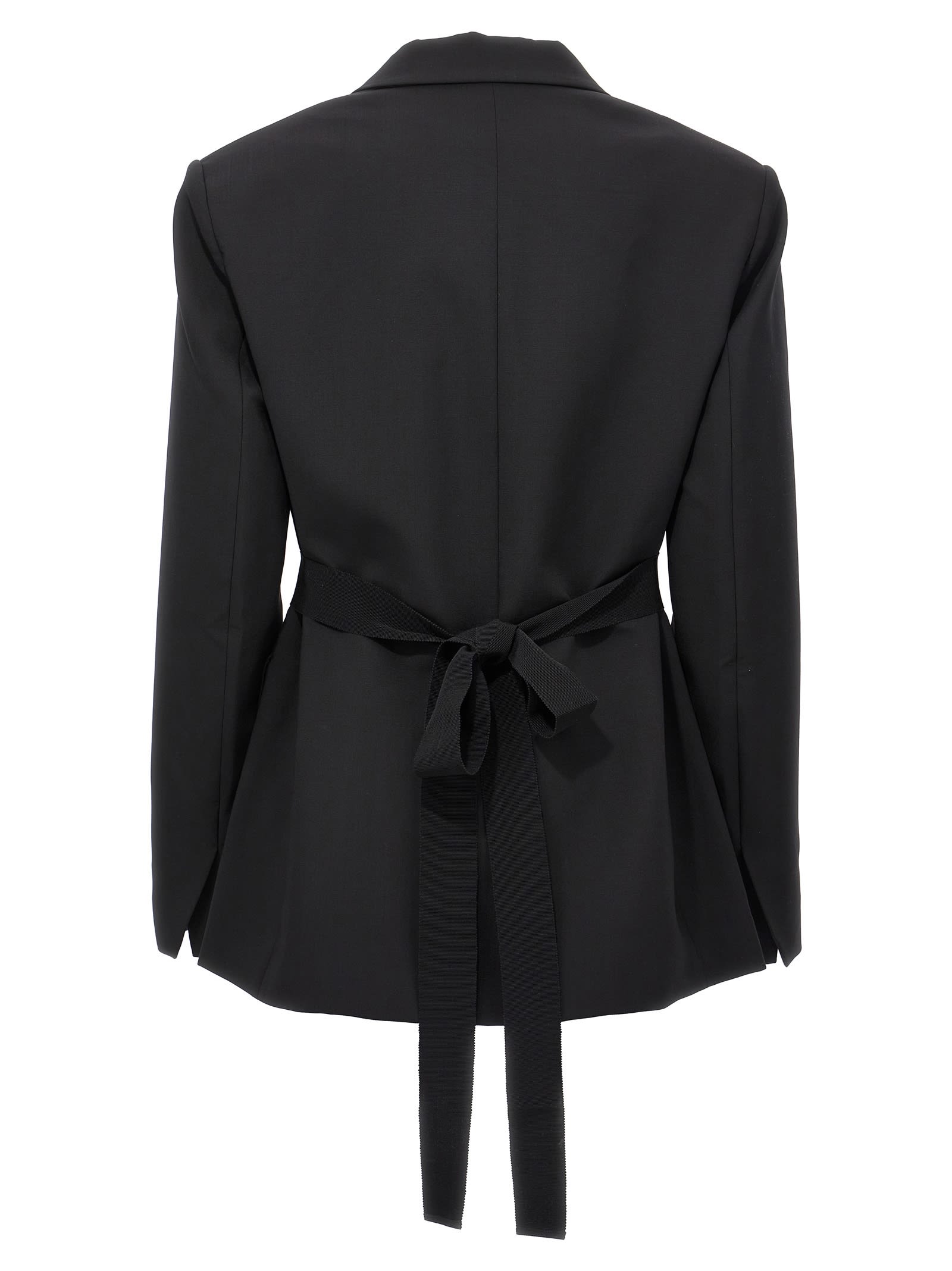 Shop Nensi Dojaka Tailored Blazer In Black
