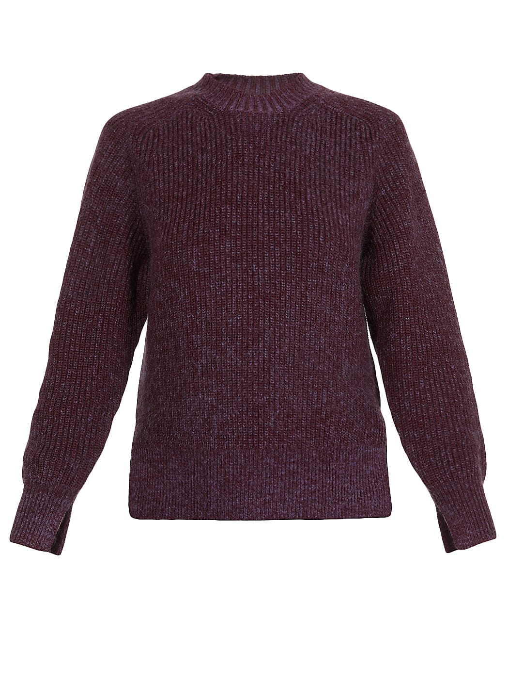 3.1 Phillip Lim Mohair And Wool Sweater In Aubergine | ModeSens