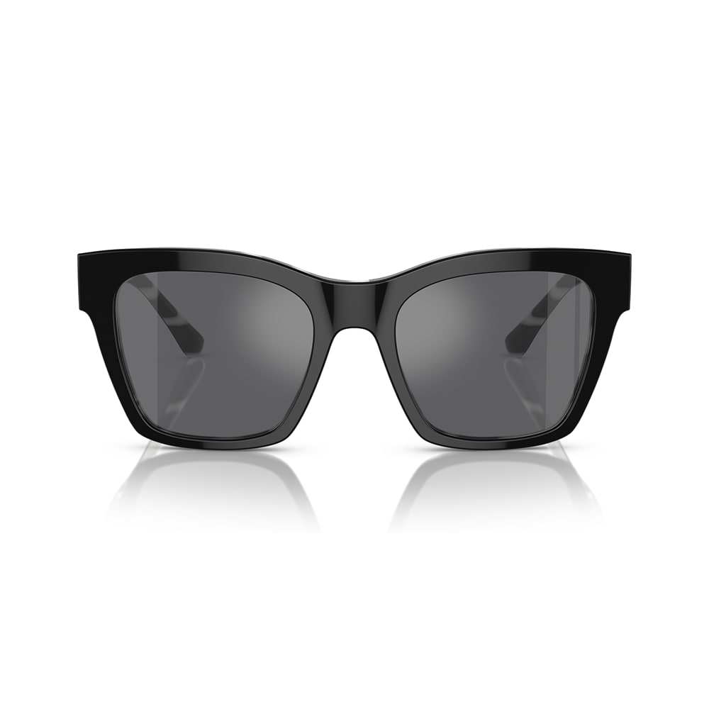 Dolce &amp; Gabbana Eyewear Sunglasses In Nero/grigio Specchiato