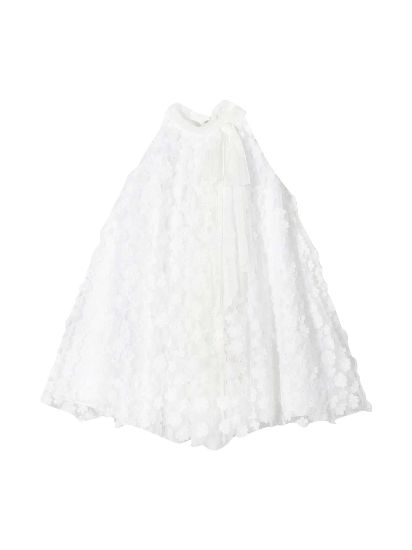 La stupenderia White Flared Dress
