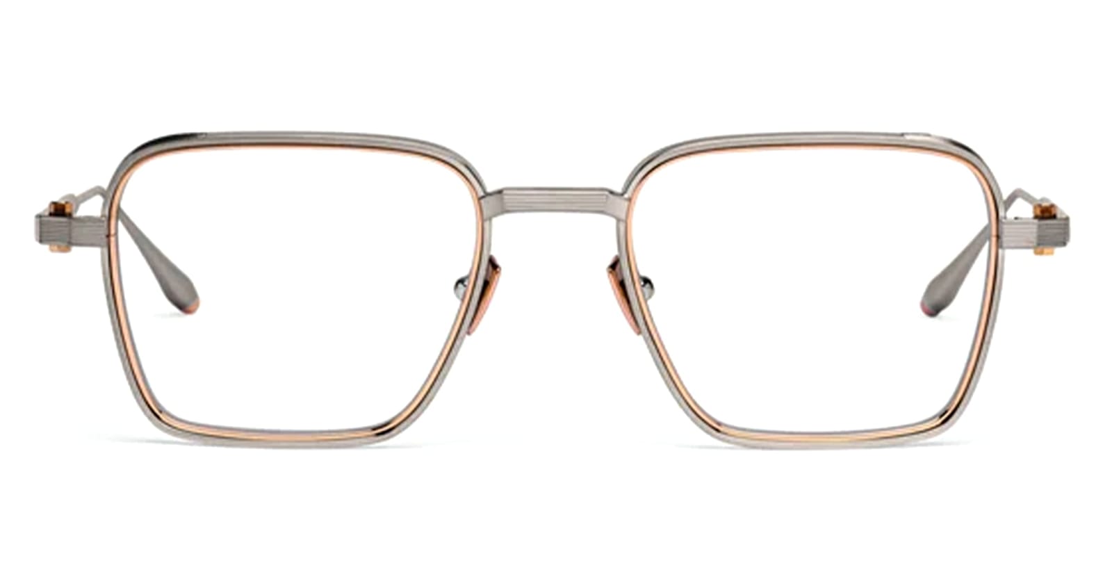 Akoni Giano - Brushed Black Palladium / 12k Gold Rx Glasses