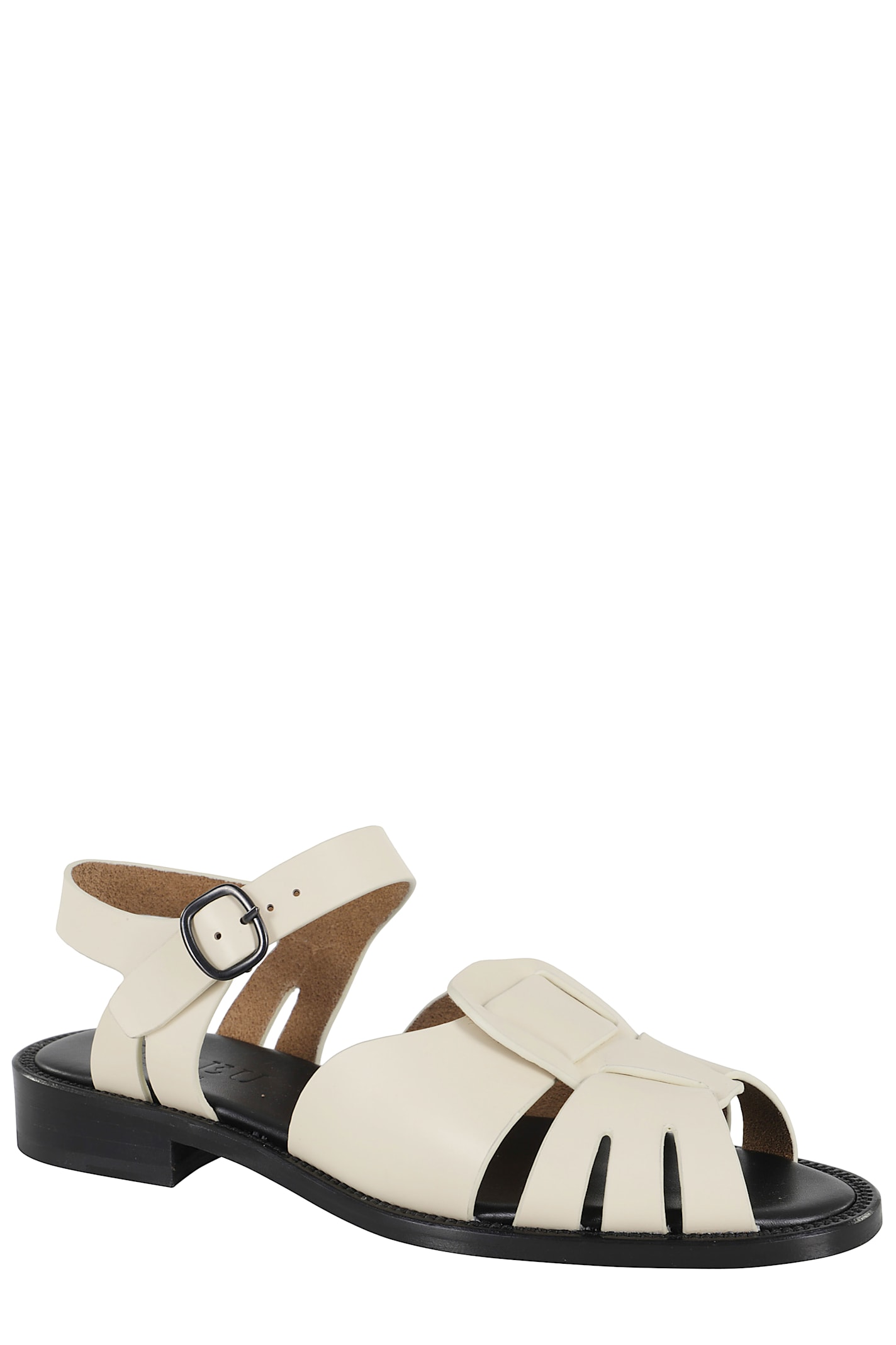 Hereu Round-headed Flat Sandals