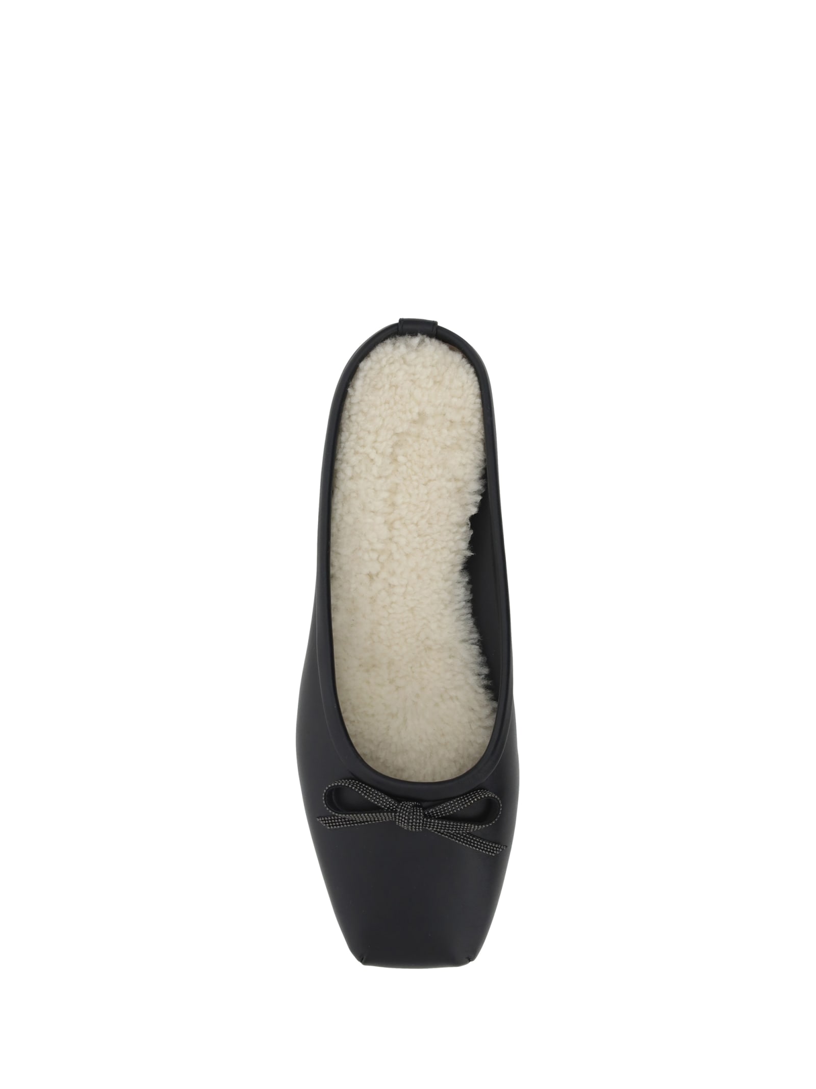 Shop Brunello Cucinelli Ballerinas In Nero