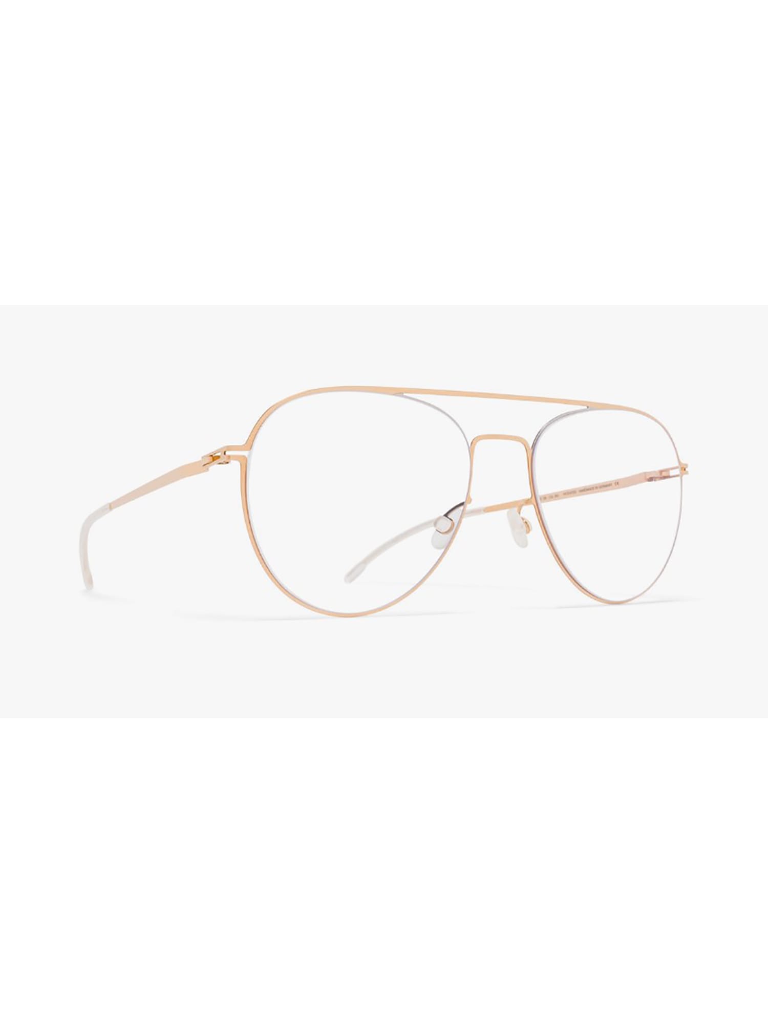 Shop Mykita Eero Eyewear In Silver/champagnegol