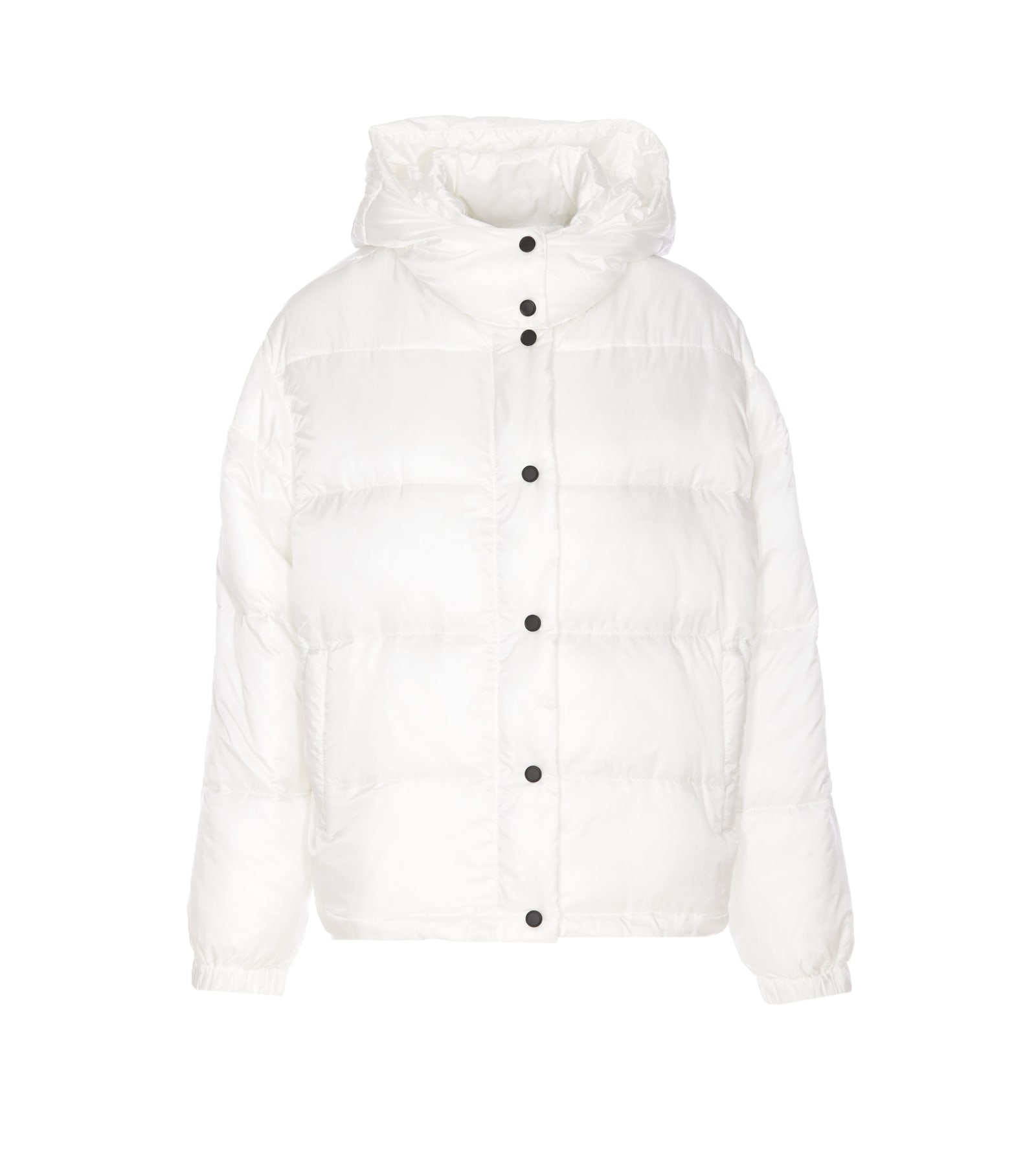 Shop Pinko Idrante Down Jacket In White