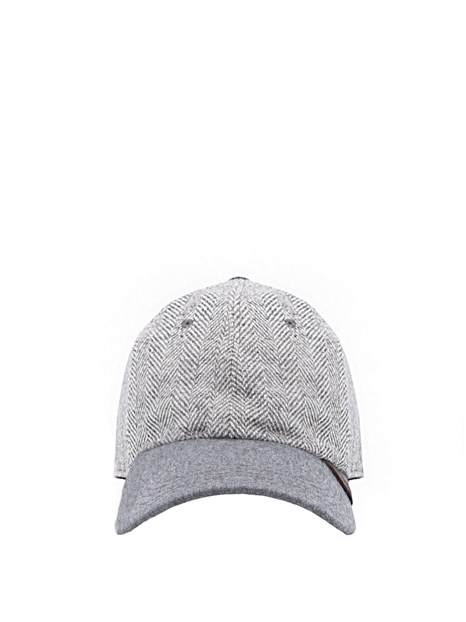 Shop Brunello Cucinelli Hat In Grey