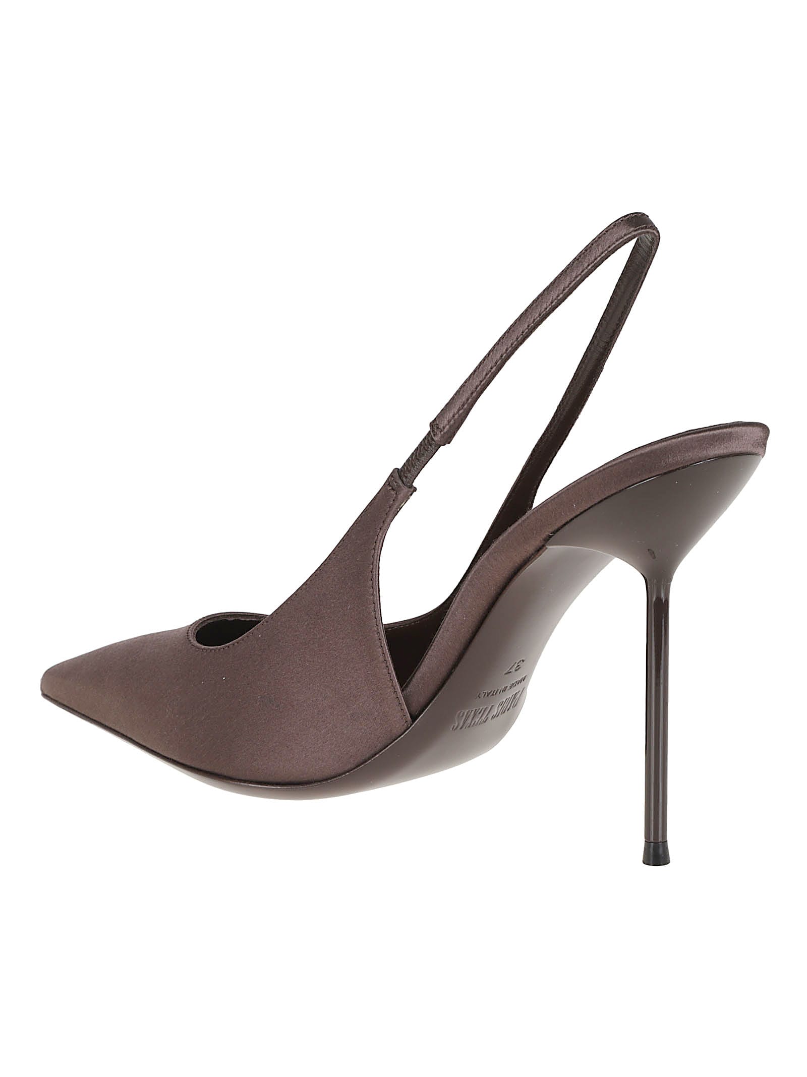 Paris Texas 105mm Pointed-toe Helled Pumps In Brown