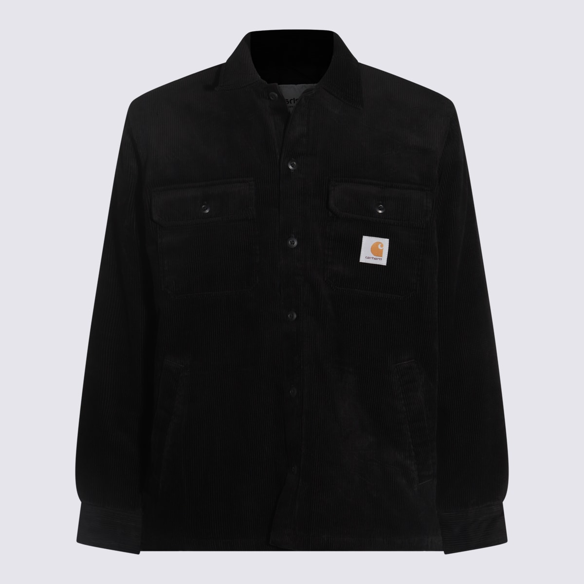 Carhartt Black Cotton Shirt In Black