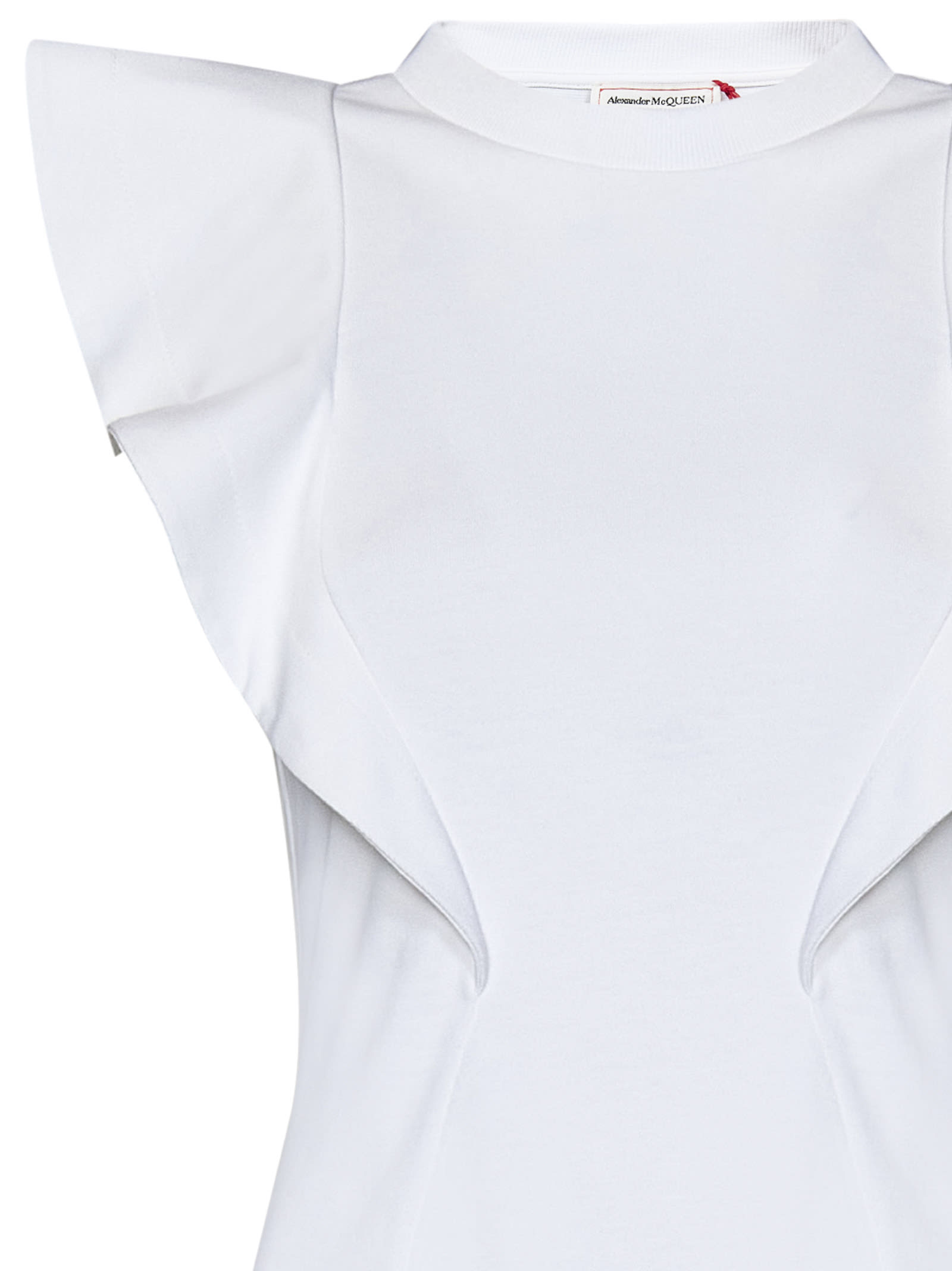 Shop Alexander Mcqueen Top In White