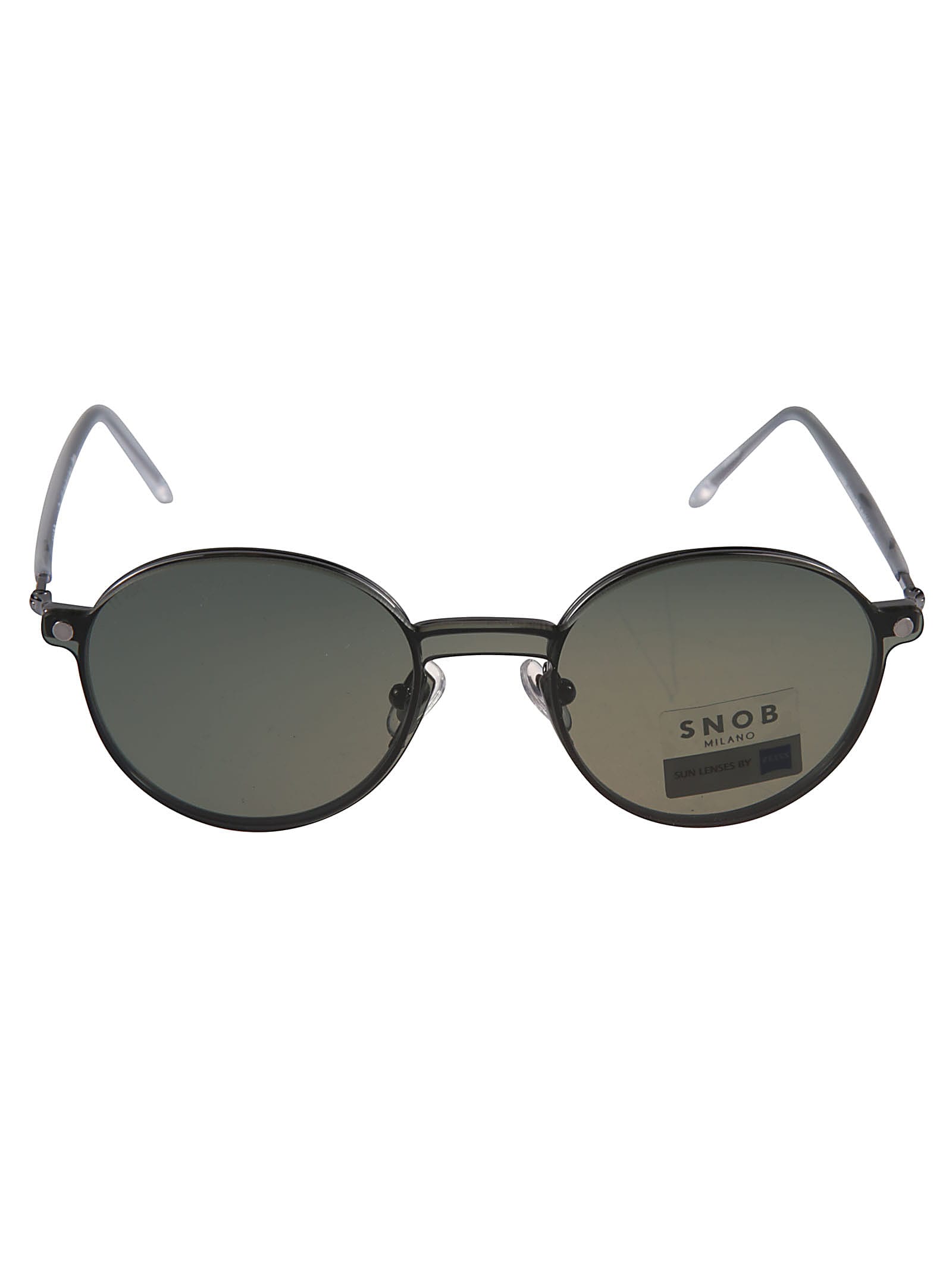Snob Milano Round Frame Removable Lens Sunglasses