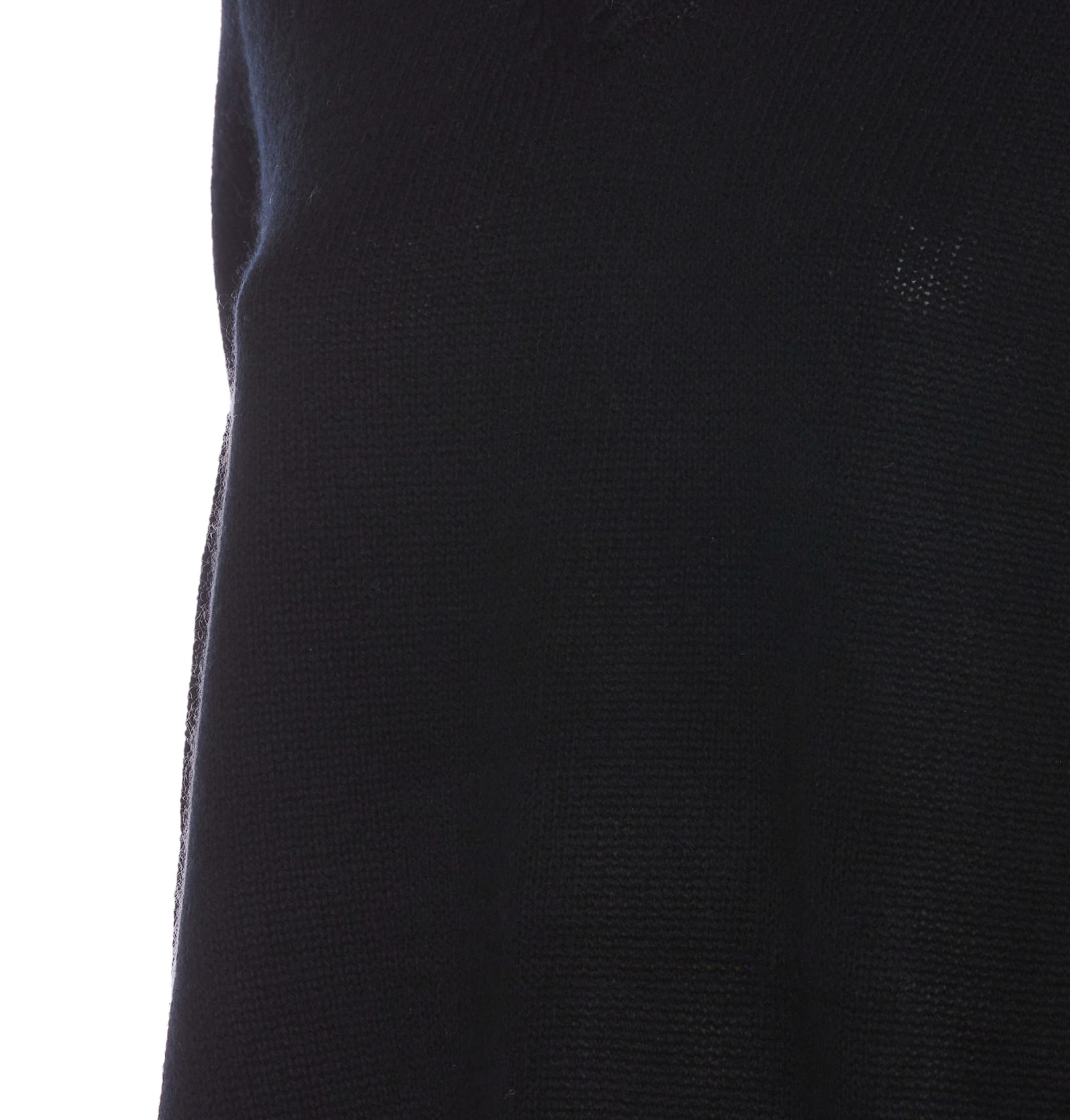 Shop Allude V Sweater In Black