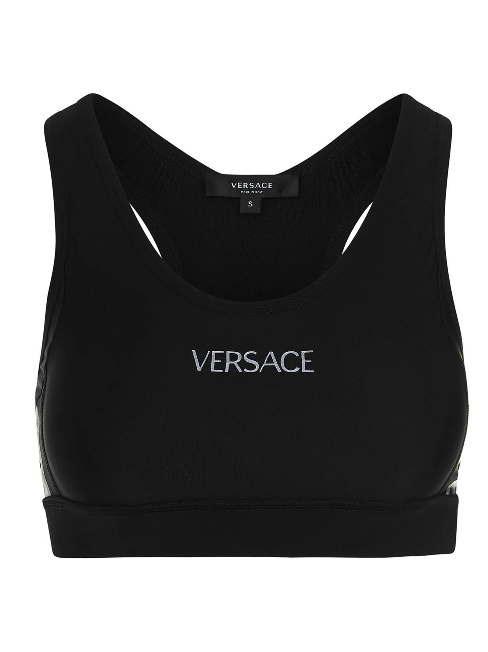 Versace Logo Sports Bra