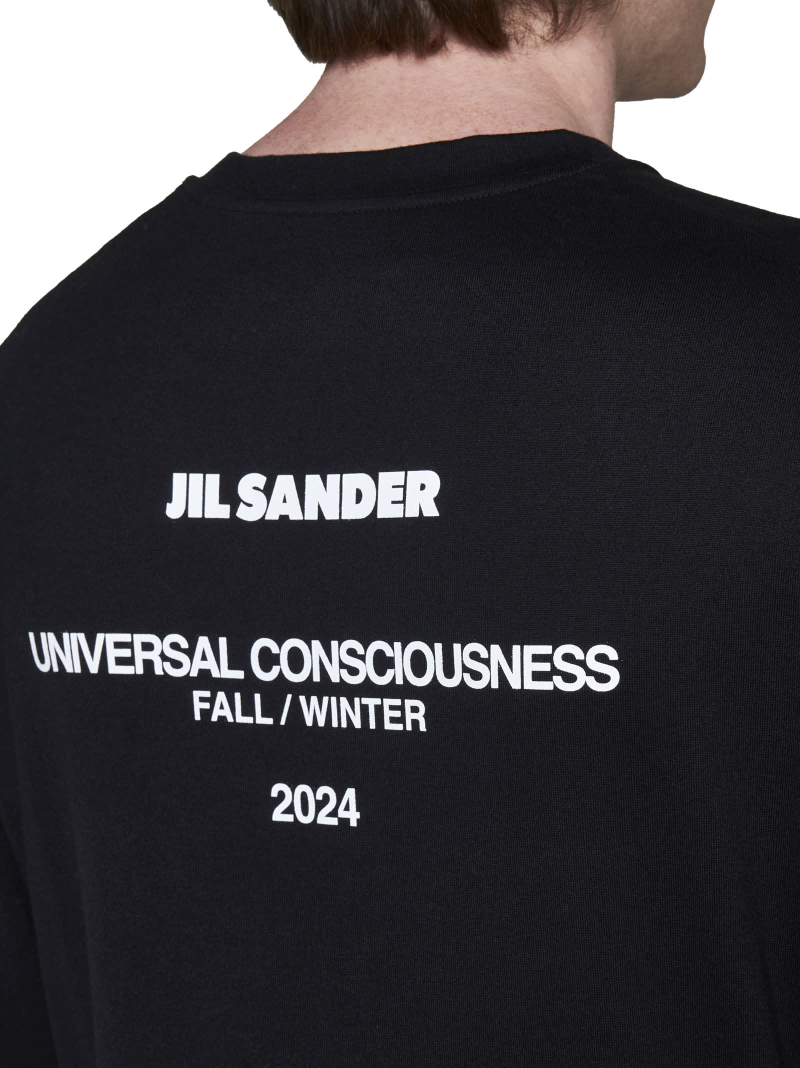 Shop Jil Sander T-shirt In Black