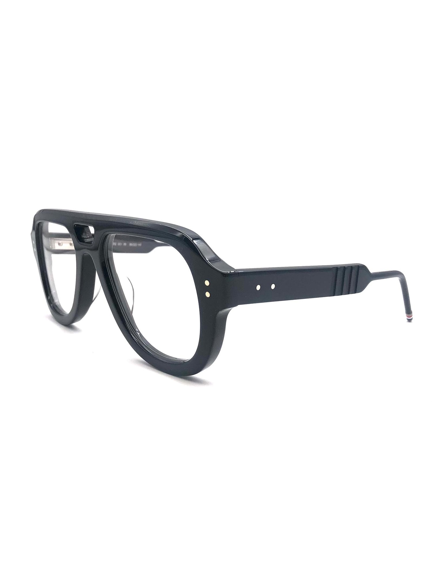 Shop Thom Browne Ueo923a/g0002 Eyewear In Black