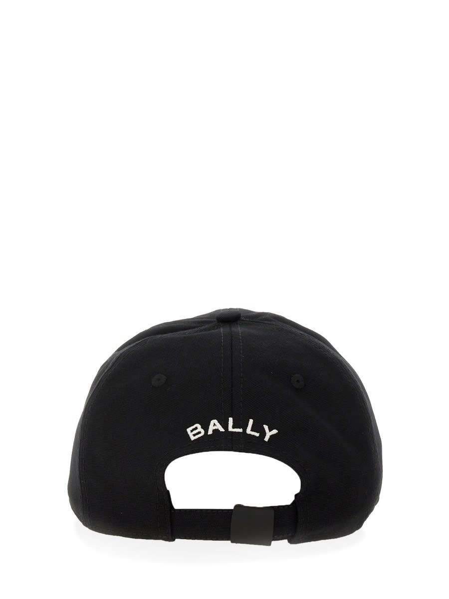 Shop Bally Crest Logo Hat In Black