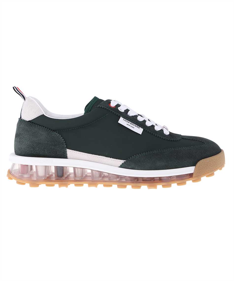 Shop Thom Browne Low-top Sneakers In Green