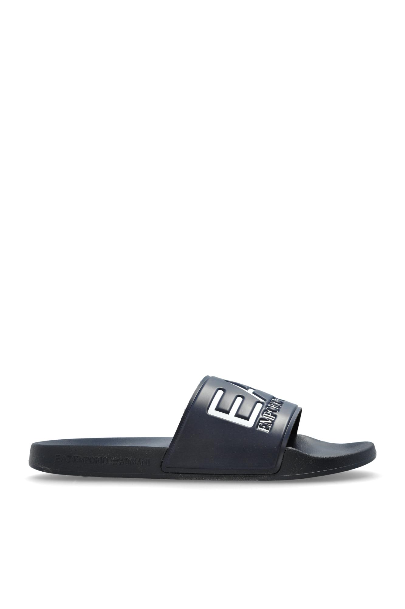 Emporio Armani Rubber Flip-flops With Logo