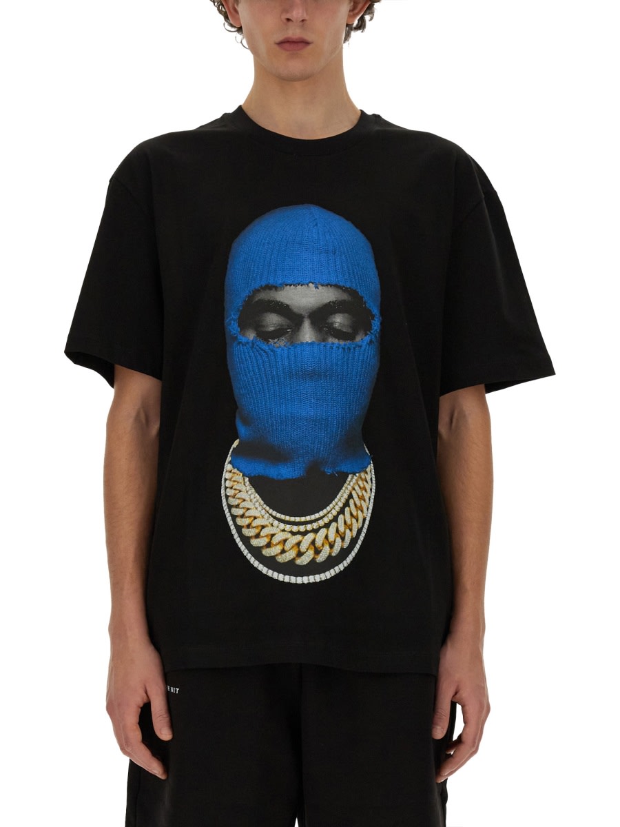 Shop Ih Nom Uh Nit T-shirt Mask In Black