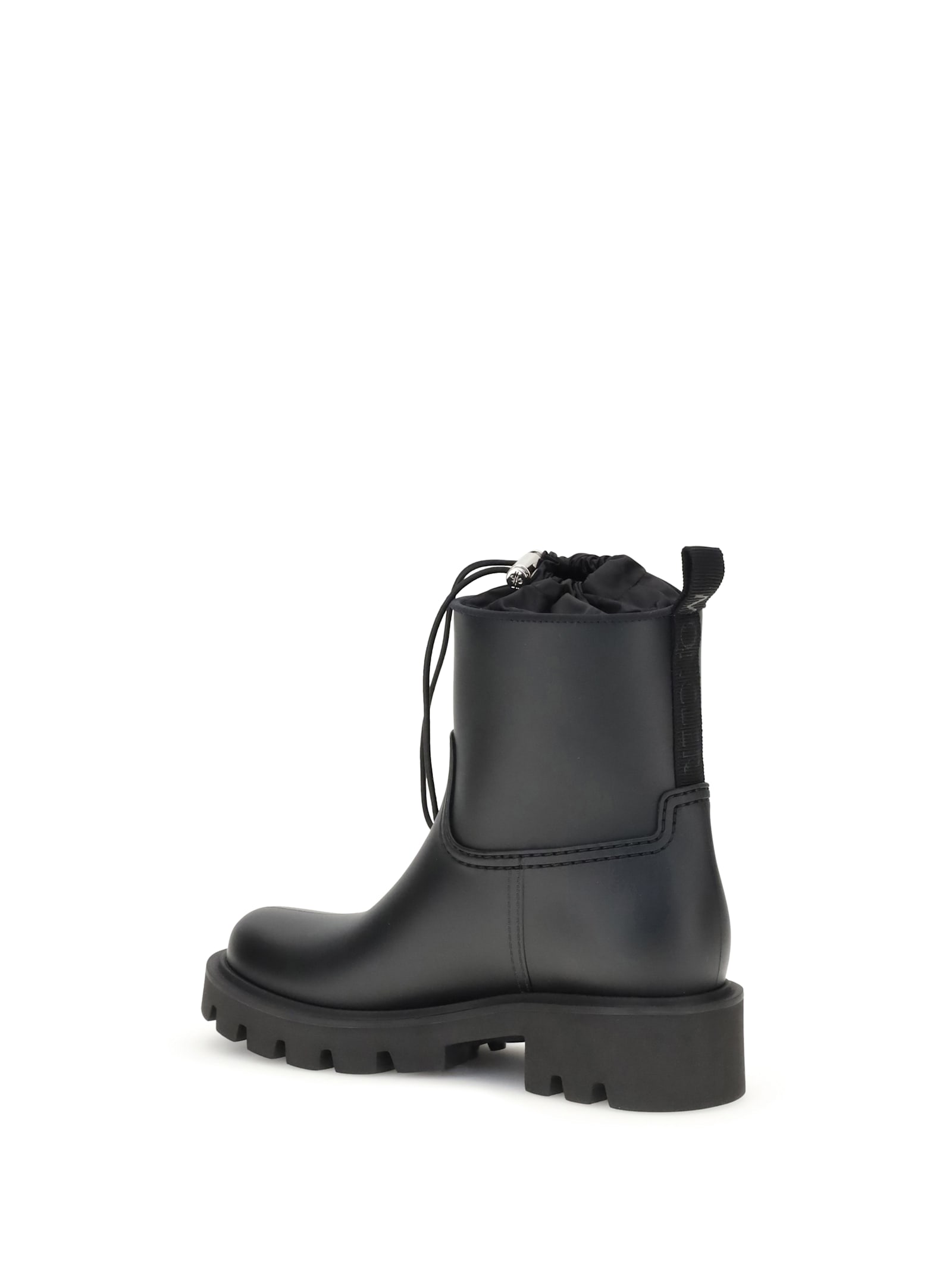 Moncler Boots In Black