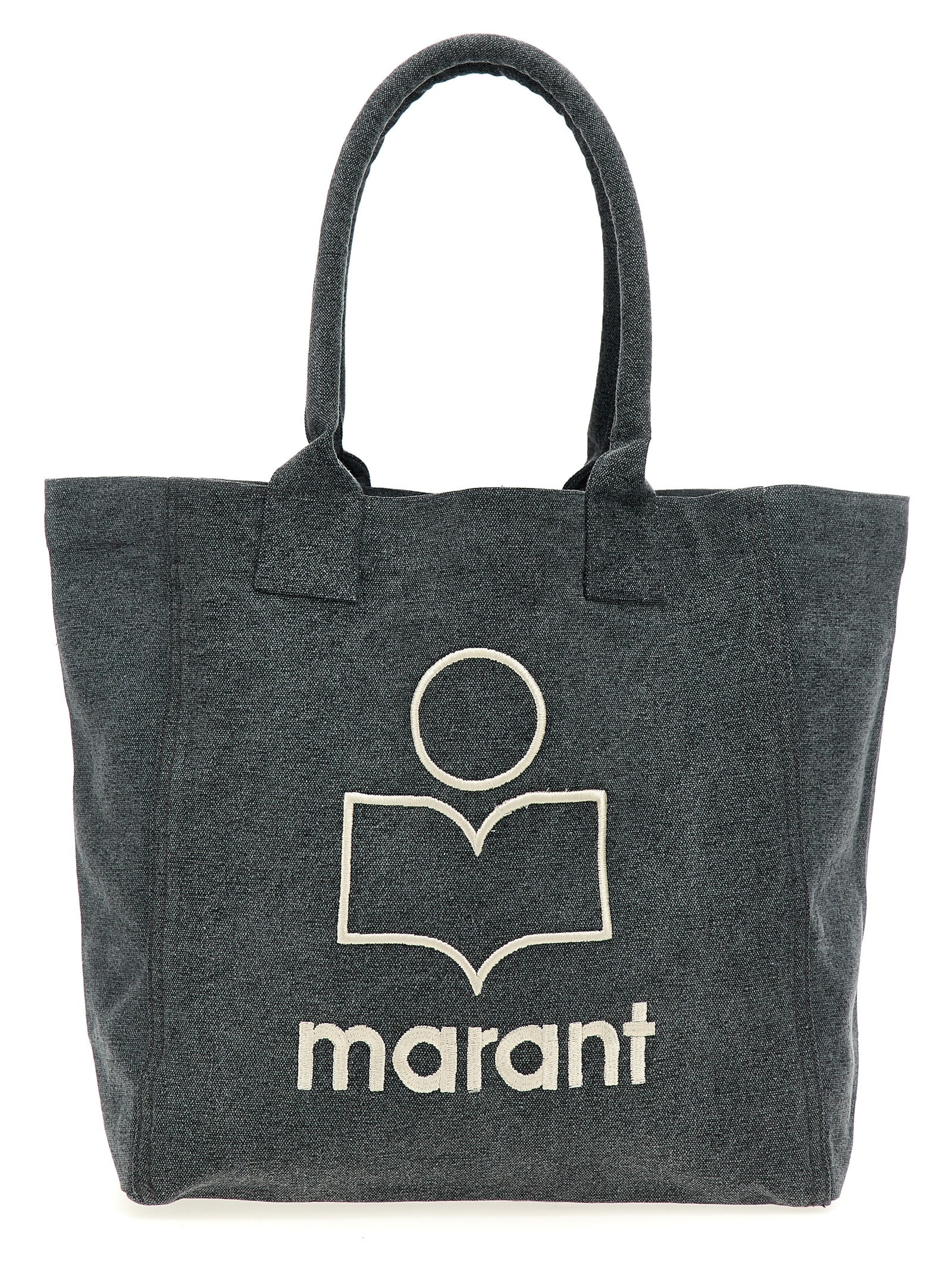 Isabel Marant Yenky Small Shopping Bag In Gray