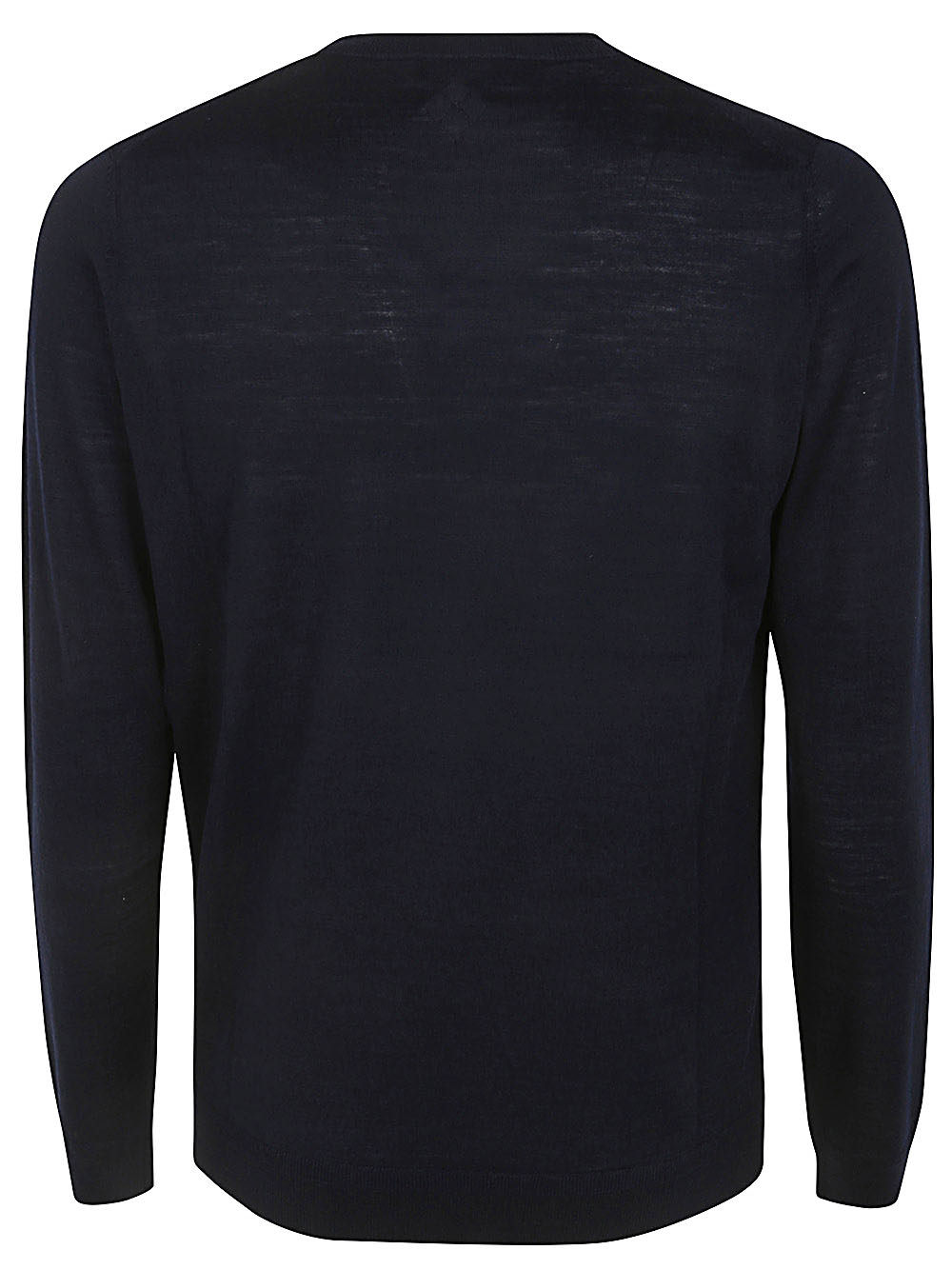 Shop Ballantyne V Neck Slim Fit Pullover In Navy