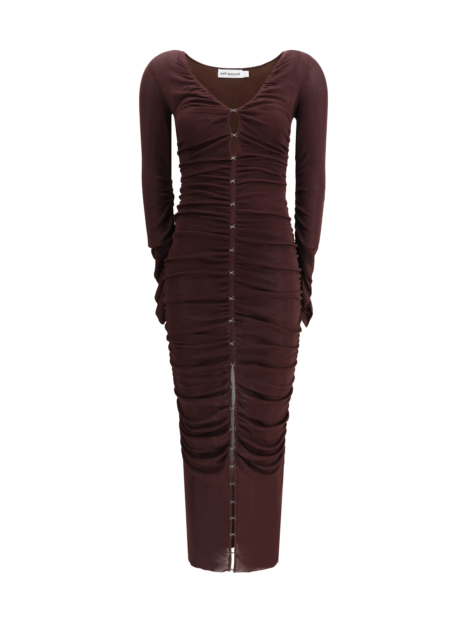 Draped Knit Dress