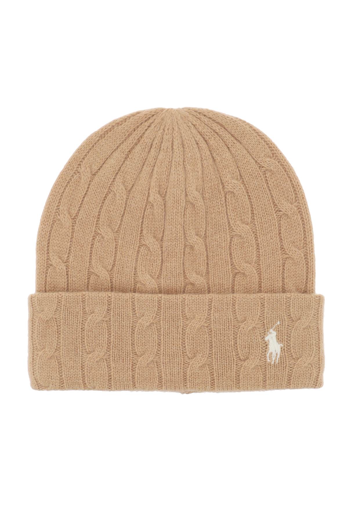 Cable-knit Cashmere And Wool Beanie Hat