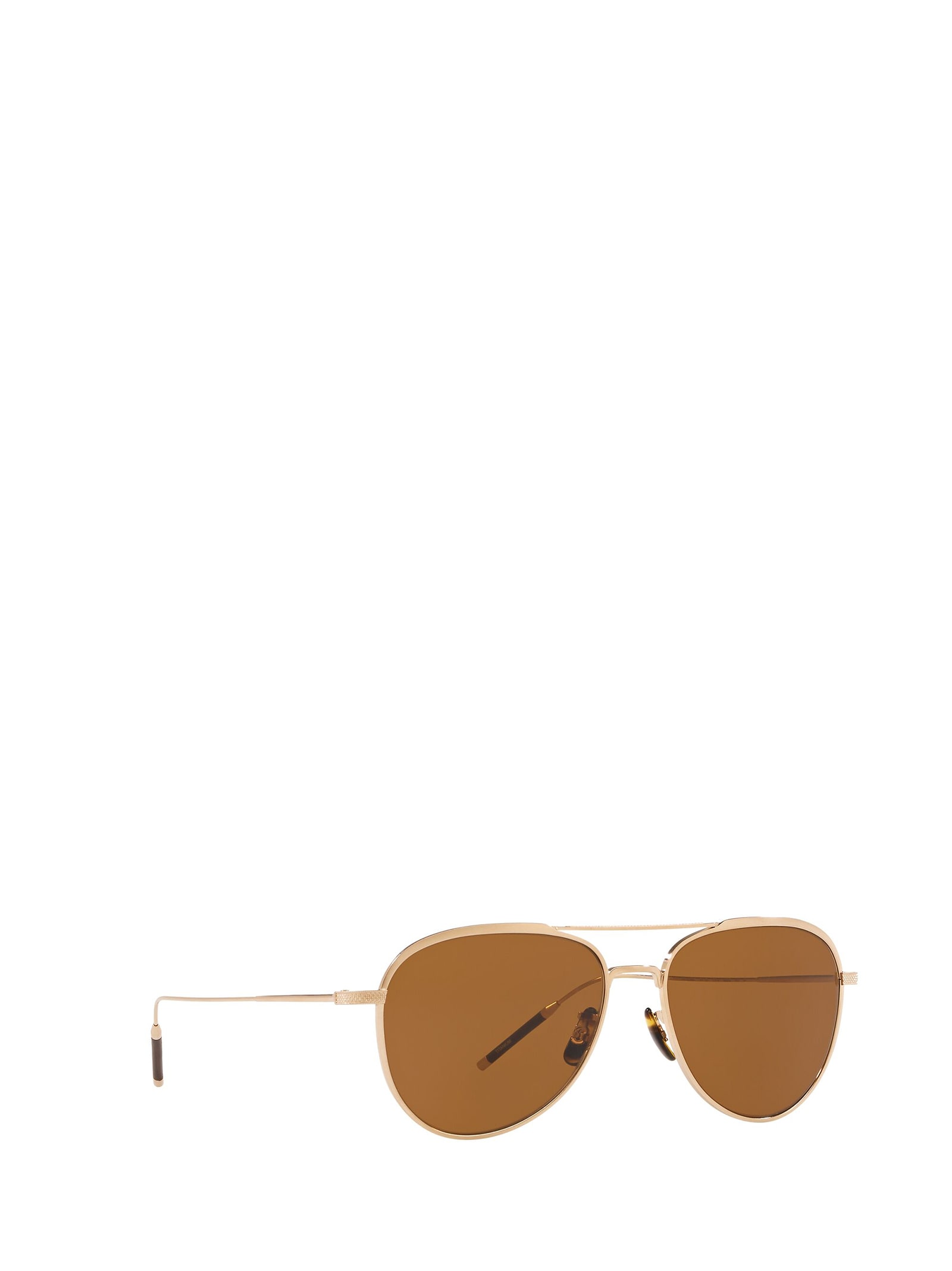 OLIVER PEOPLES OV1276ST BRUSHED GOLD SUNGLASSES 